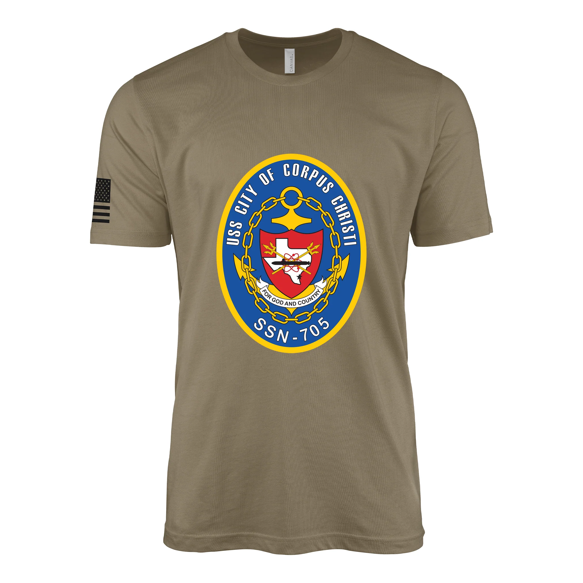 USS City of Corpus Christi (SSN-705) Submarine T-Shirt