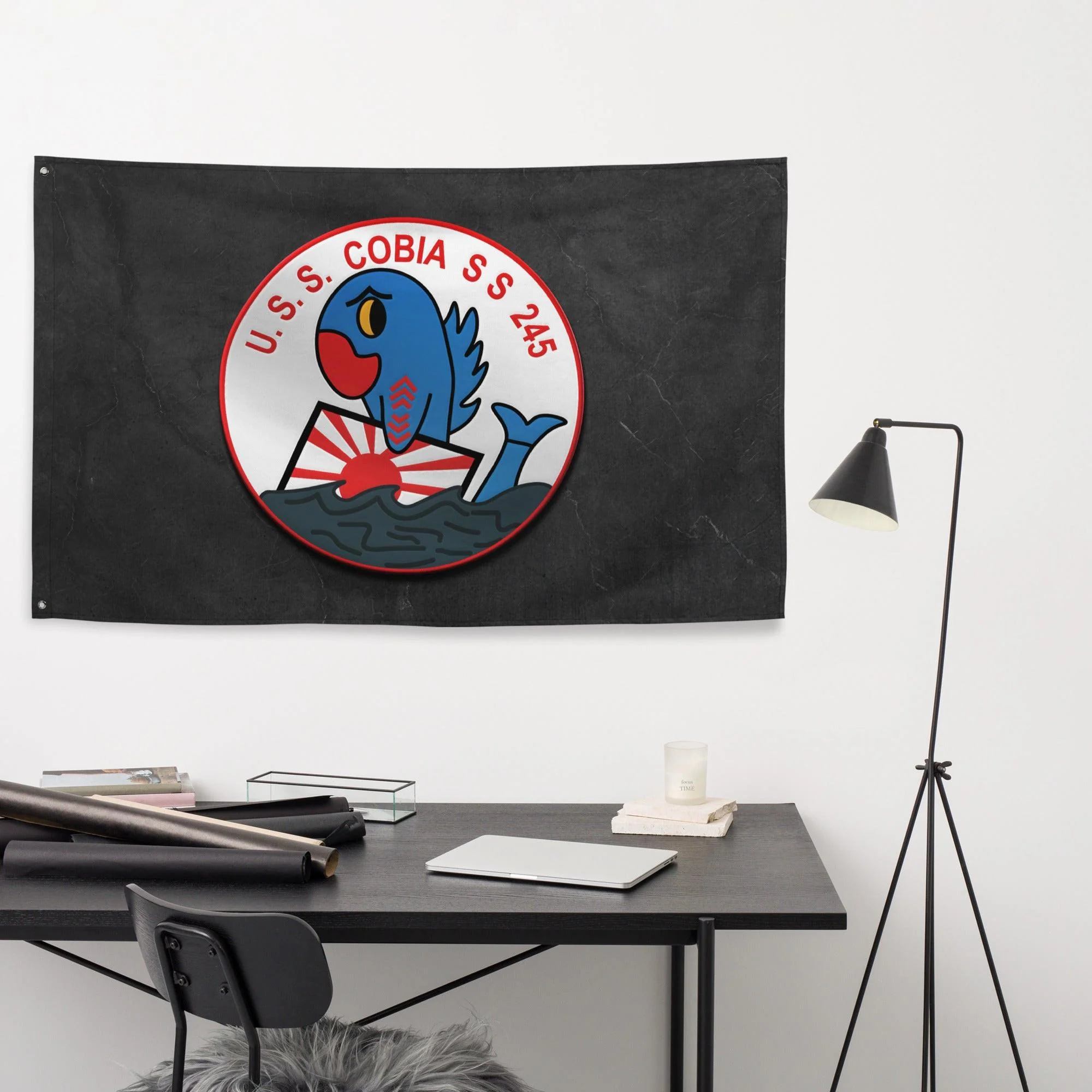 USS Cobia (SS-245) Submarine Flag - Image 2
