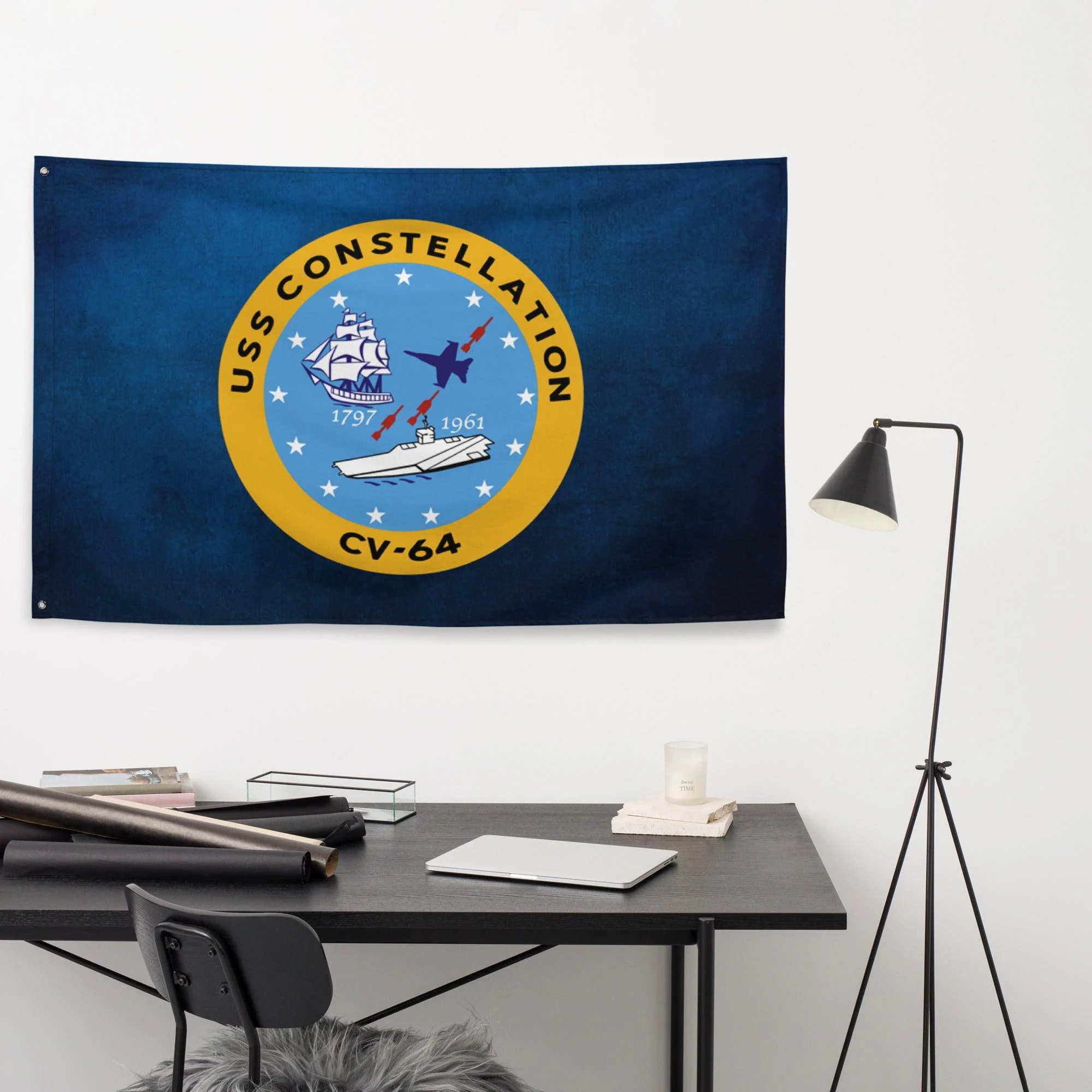 USS Constellation (CV-64) Flag - Image 2