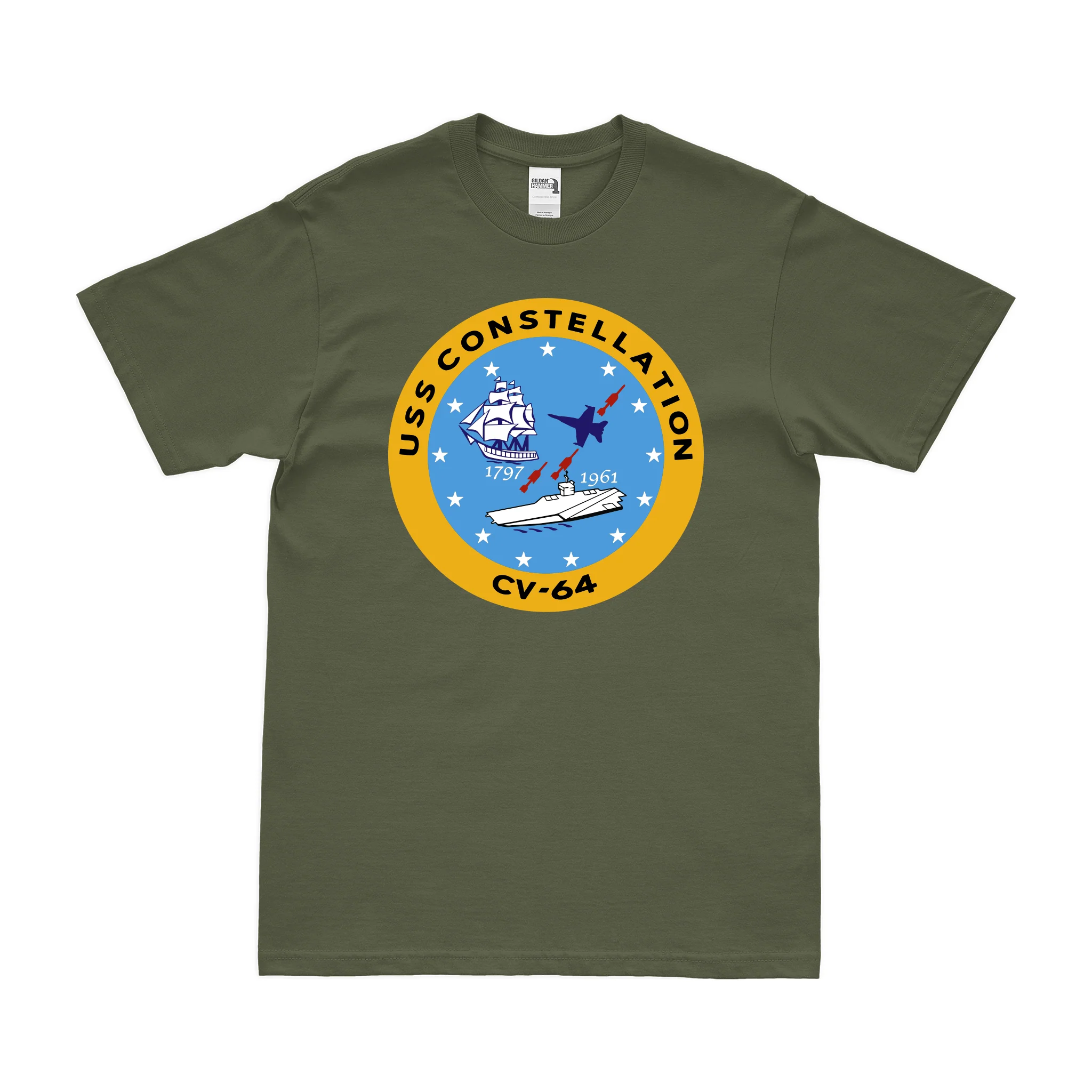 USS Constellation (CV-64) T-Shirt - Image 2