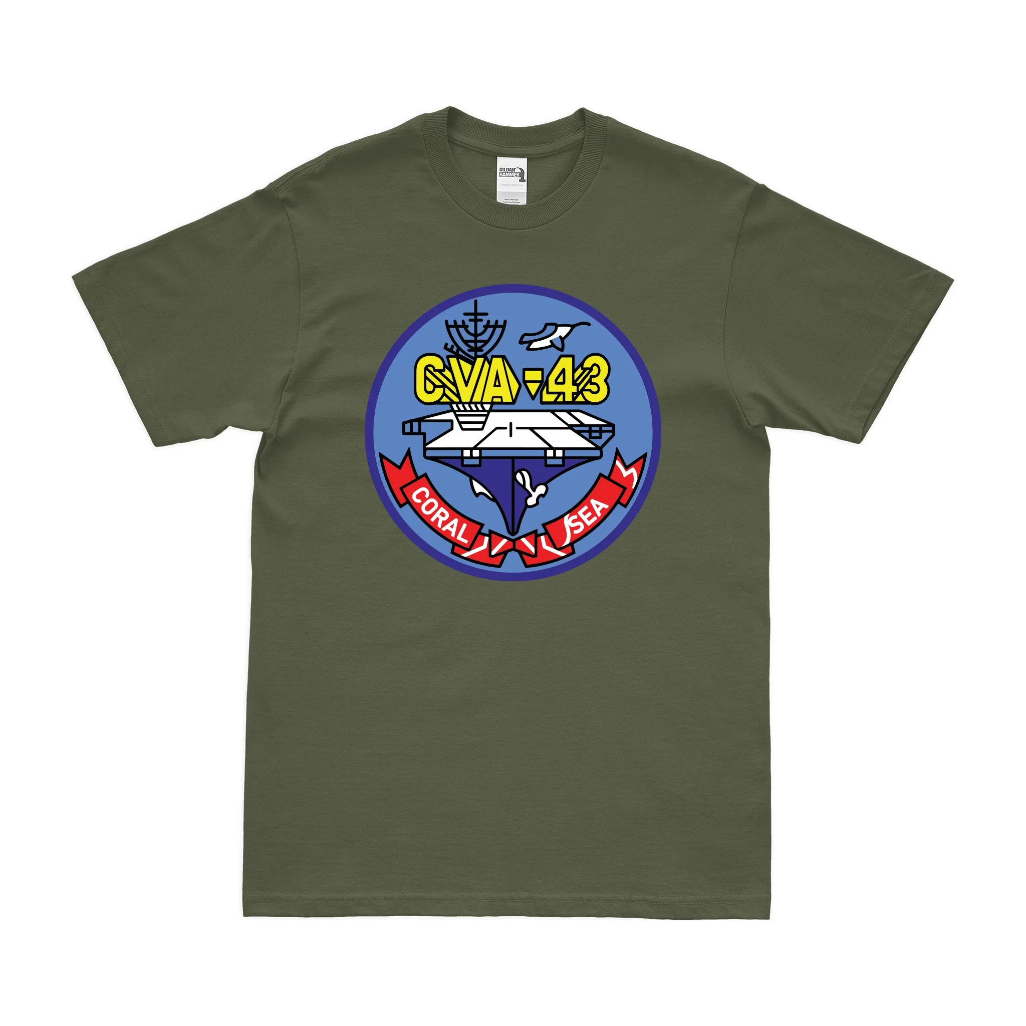 USS Coral Sea (CVA-43) T-Shirt - Image 2