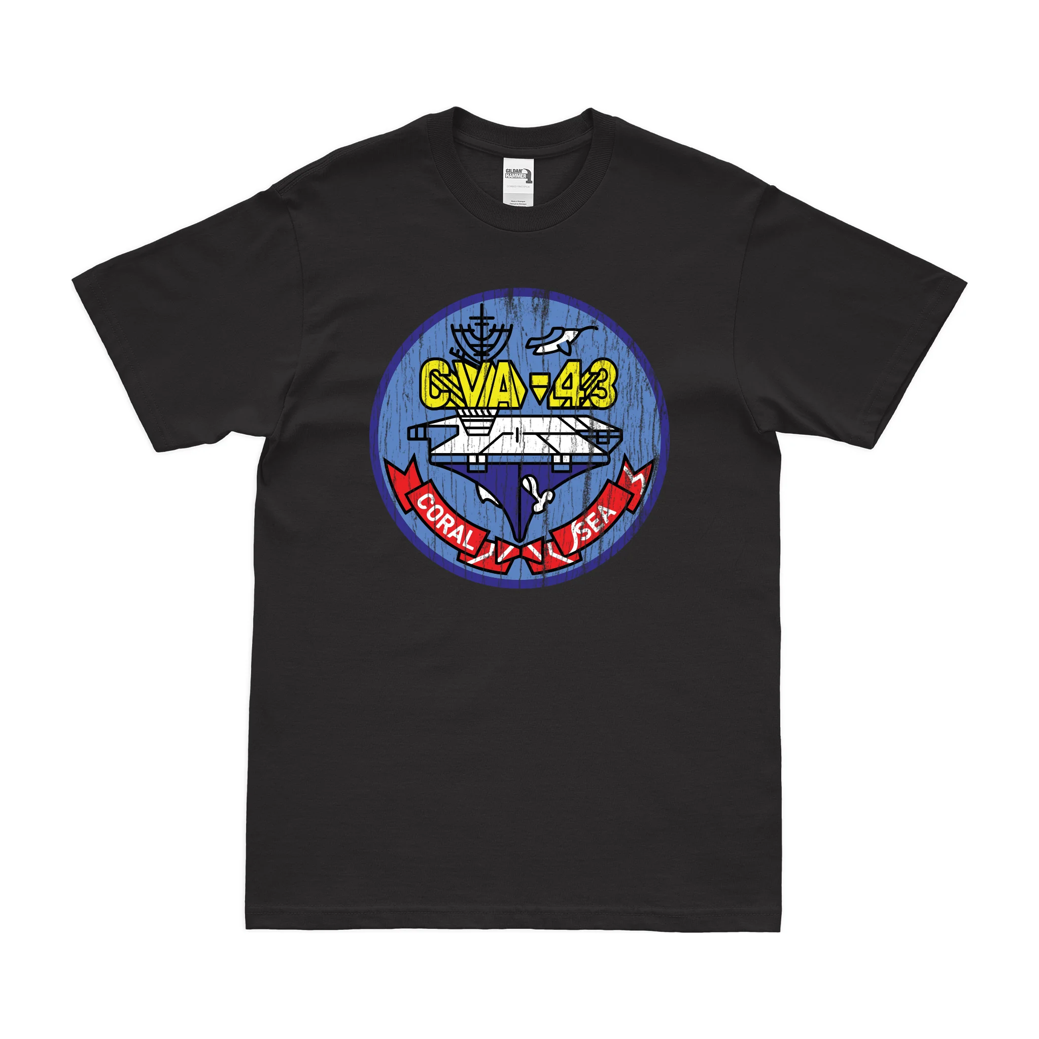 USS Coral Sea (CVA-43) T-Shirt - Image 3
