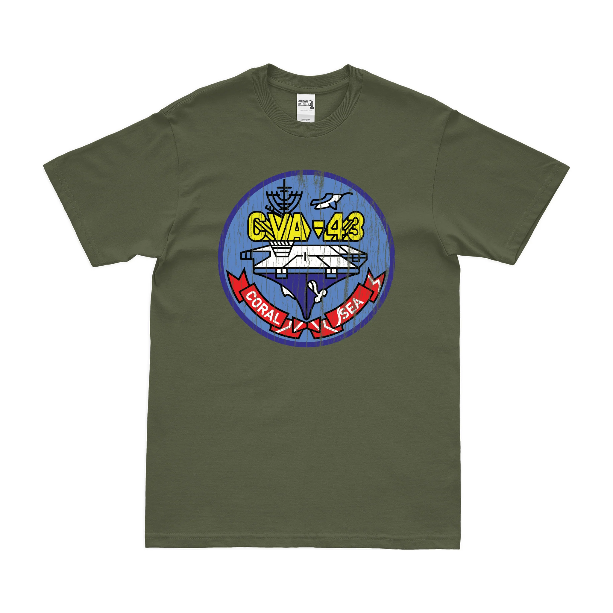 USS Coral Sea (CVA-43) T-Shirt - Image 4