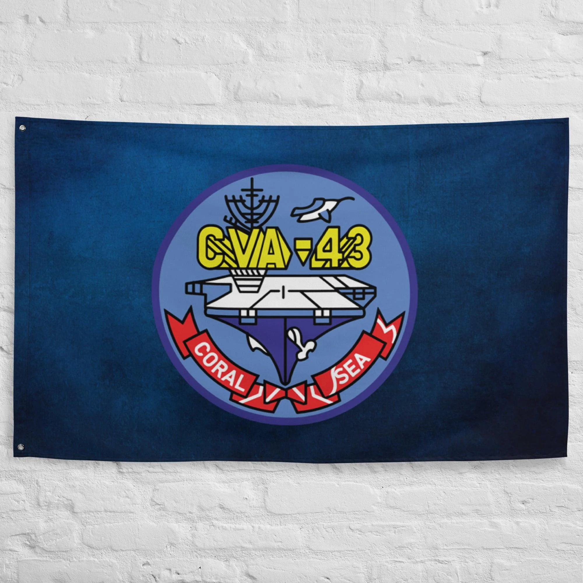 USS Coral Sea (CVA-43) Wall Flag - Image 3