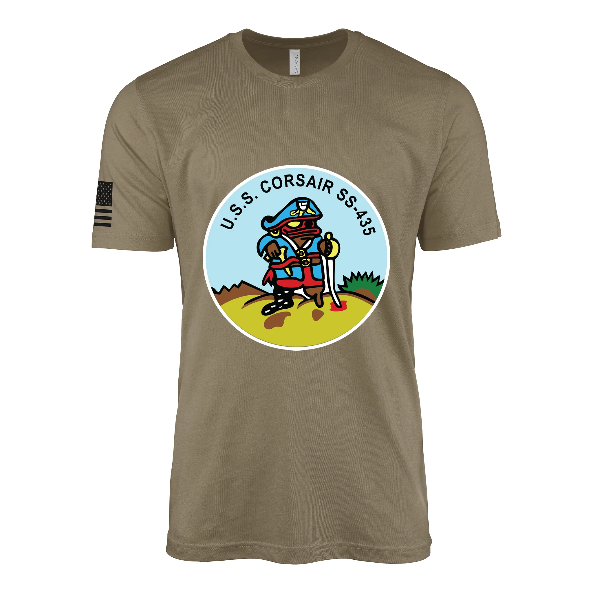 USS Corsair (SS-435) Submarine T-Shirt