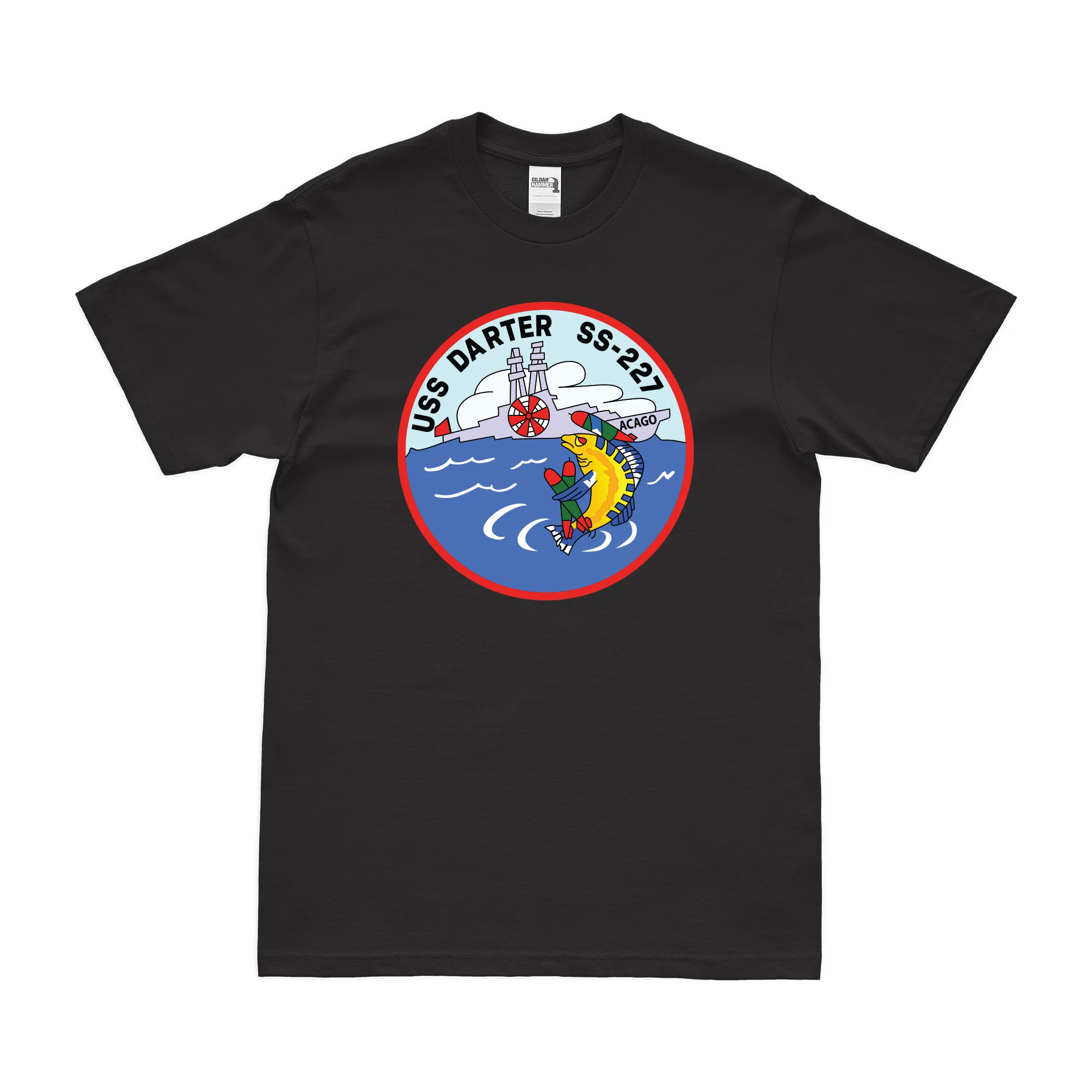 USS Darter (SS-227) Gato-class Submarine T-Shirt