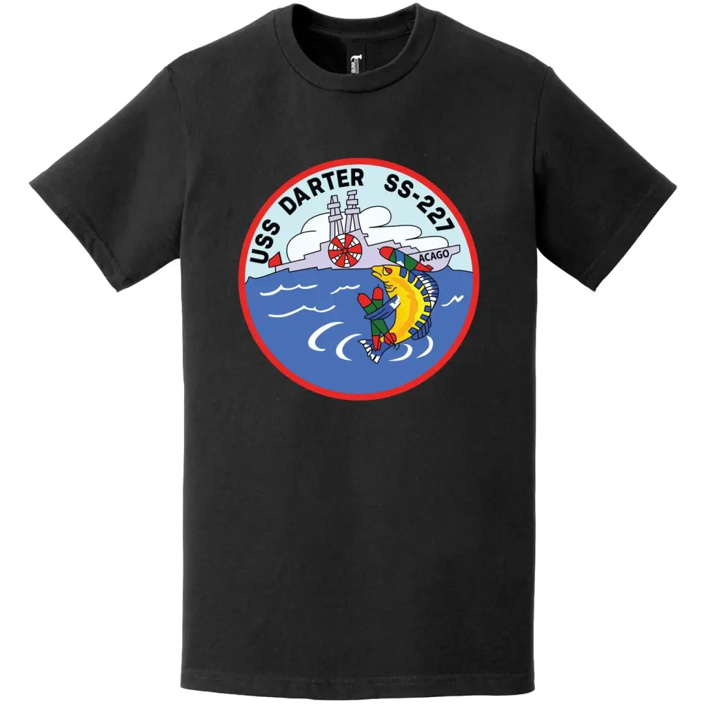 USS Darter (SS-247) Gato-class Submarine Logo T-Shirt