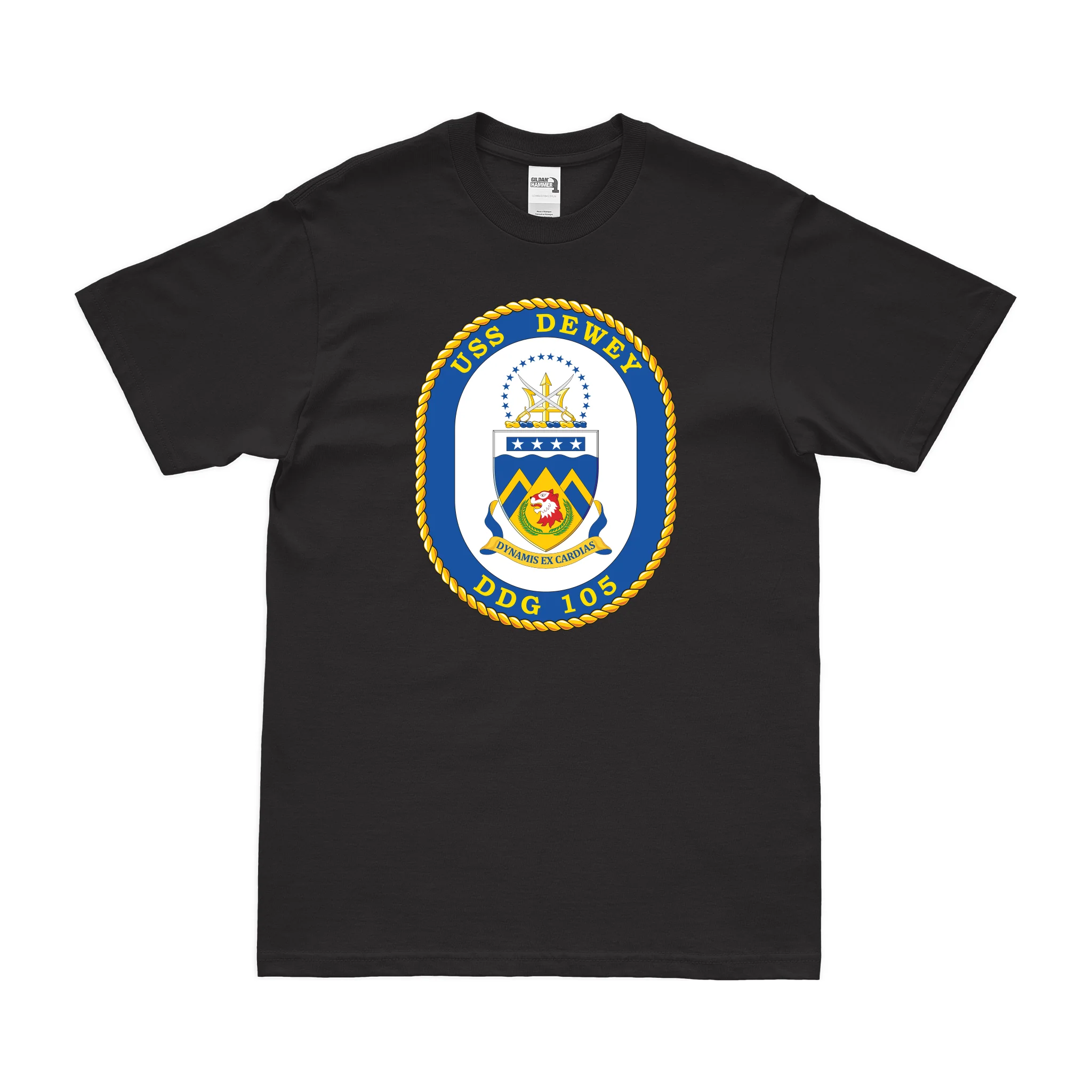 USS Dewey (DDG-105) Logo Emblem T-Shirt