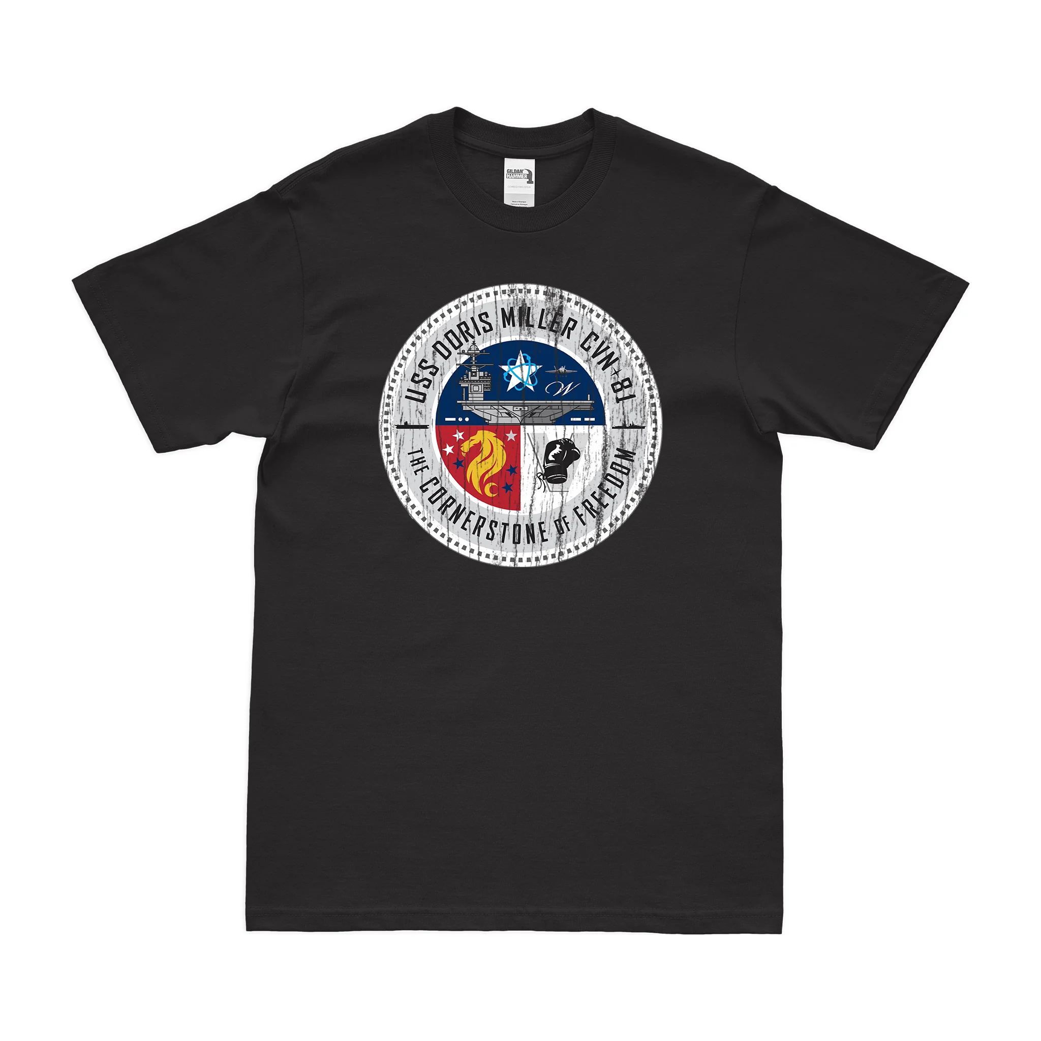USS Doris Miller (CVN-81) T-Shirt - Image 3
