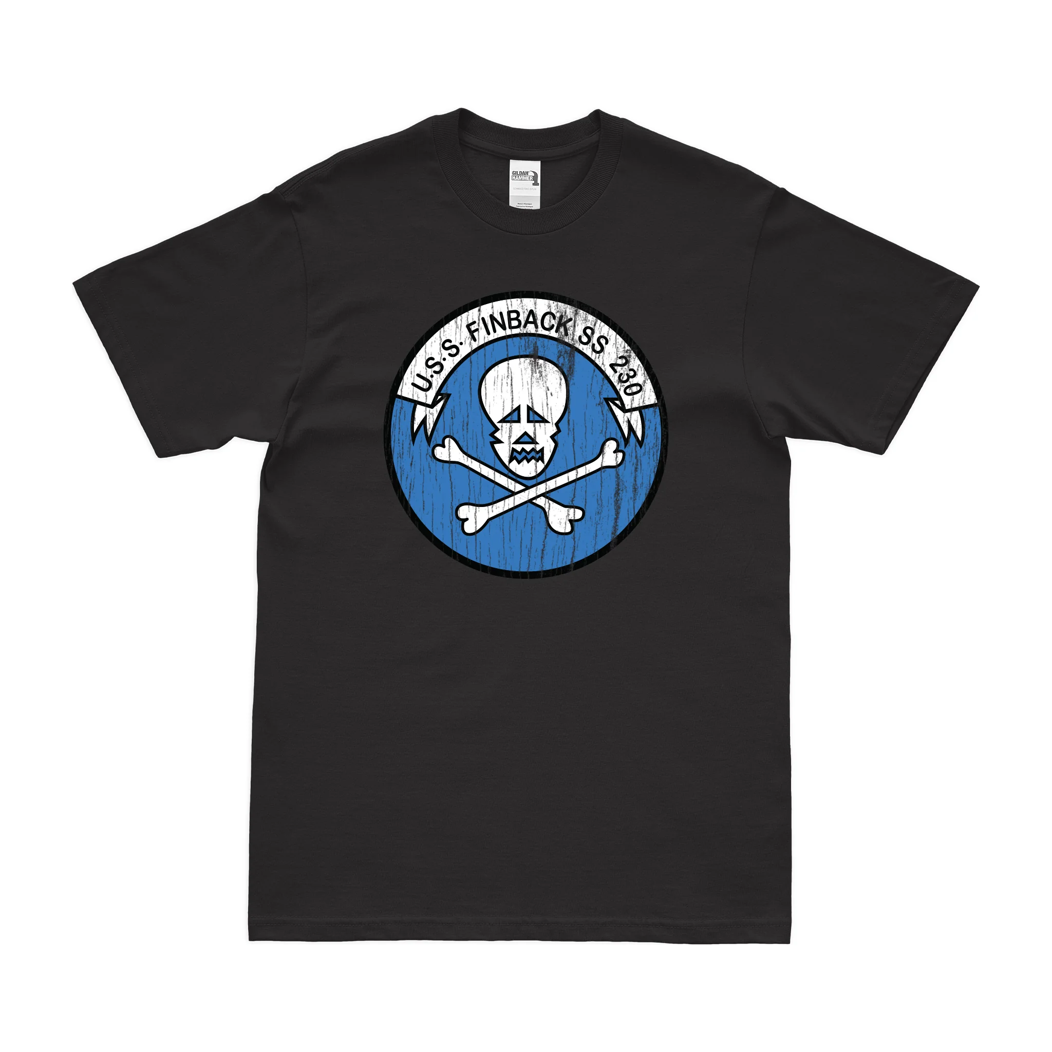 USS Finback (SS-230) Gato-class Submarine T-Shirt - Image 3