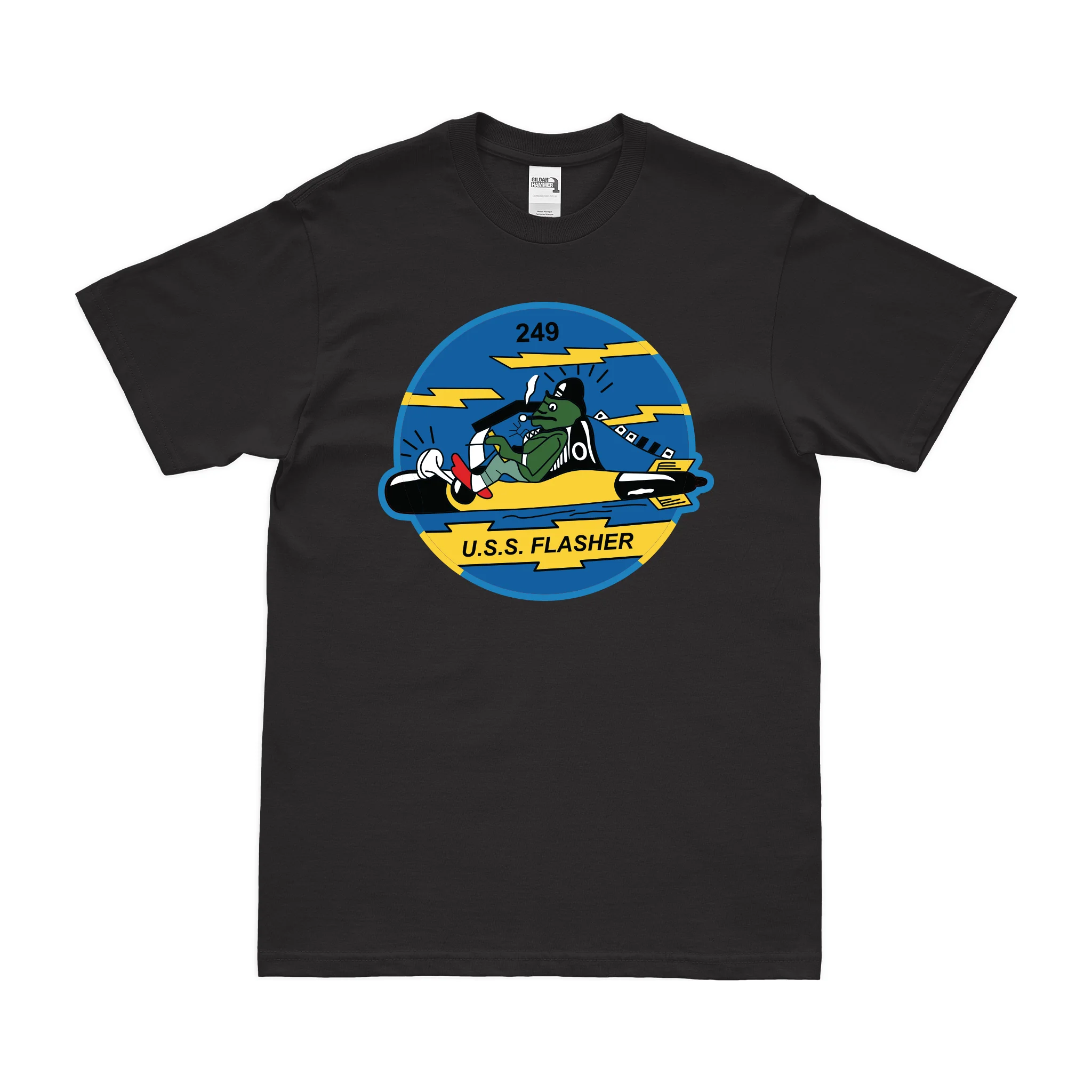 USS Flasher (SS-249) Gato-class Submarine T-Shirt