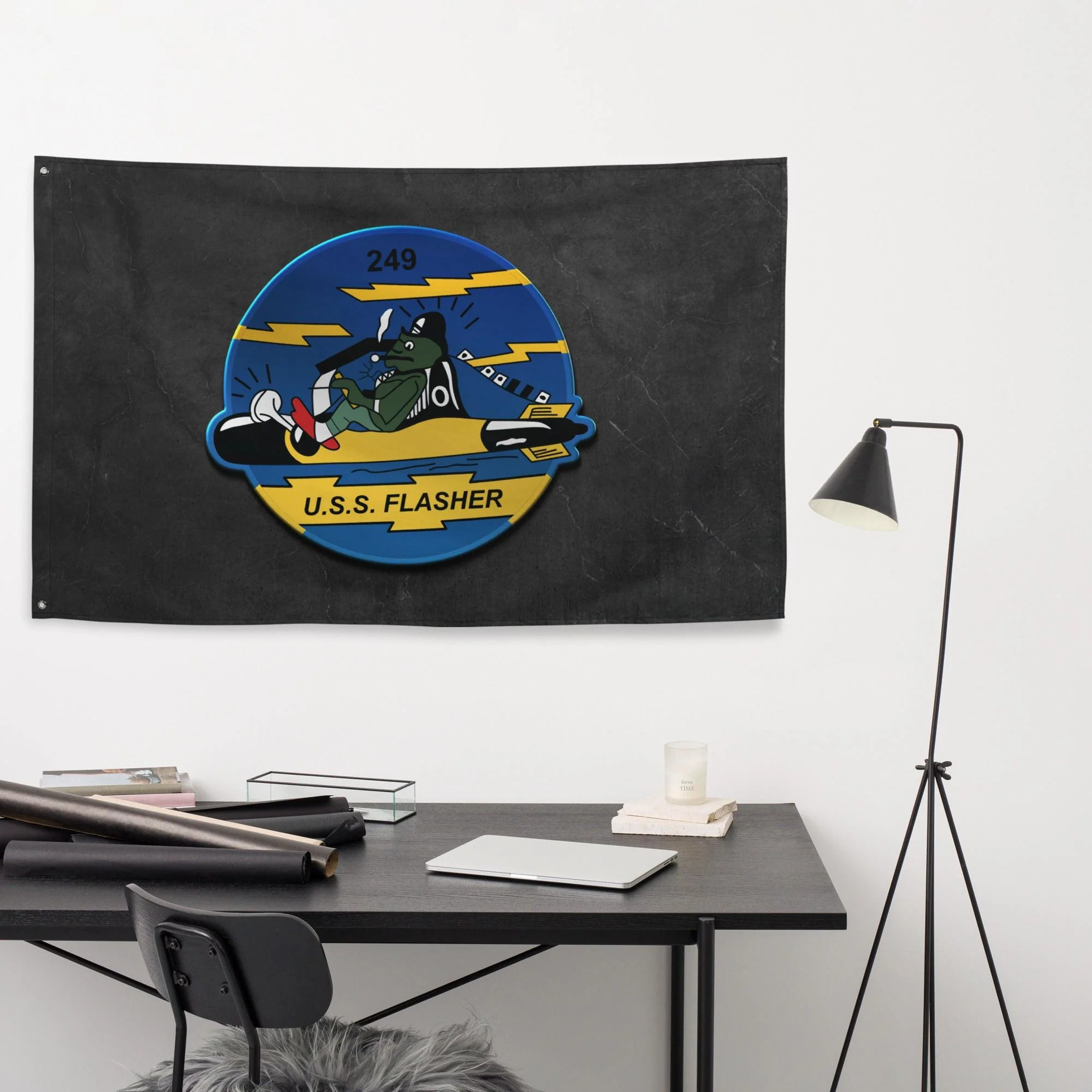 USS Flasher (SS-249) Submarine Flag - Image 2