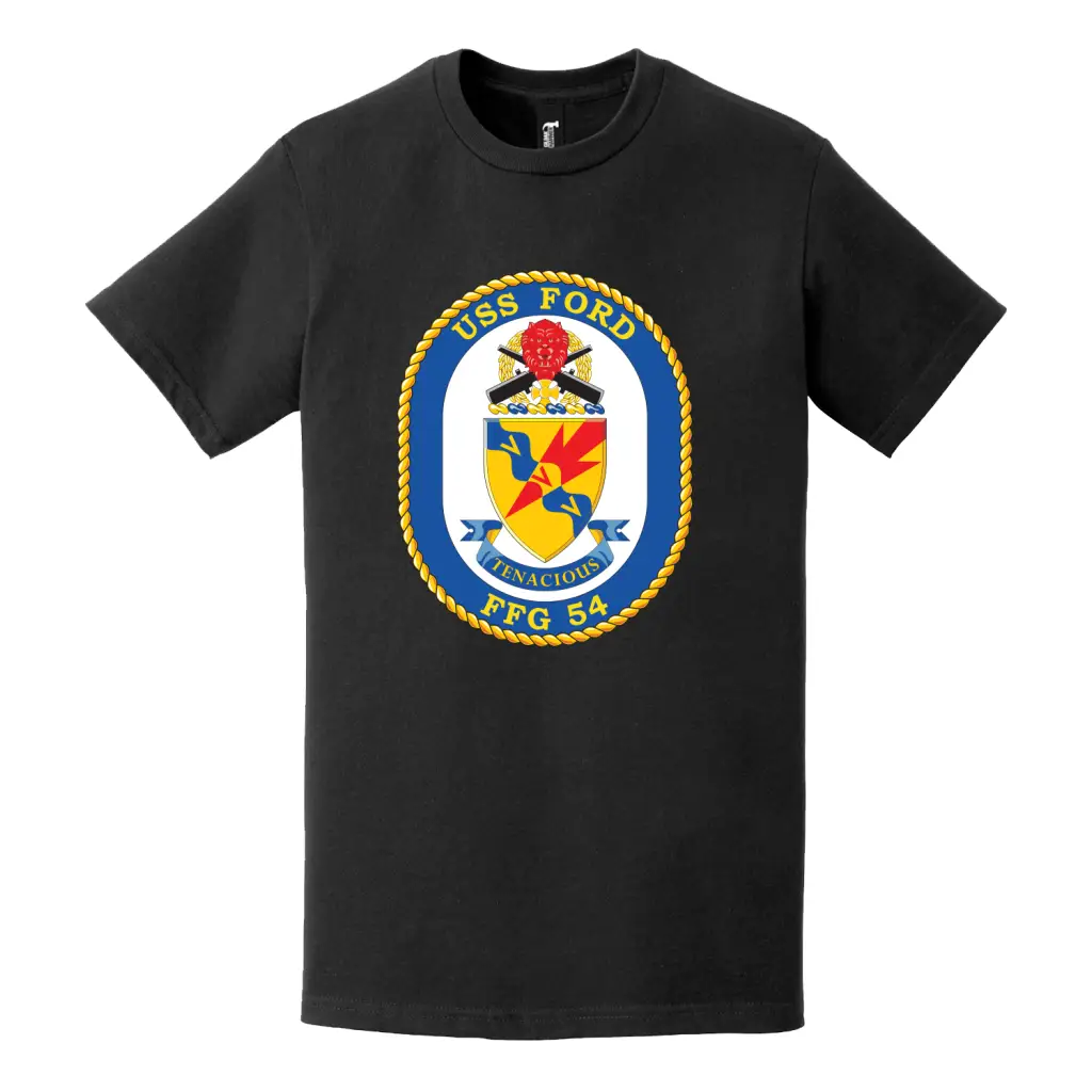 USS Ford (FFG-54) Logo Emblem T-Shirt