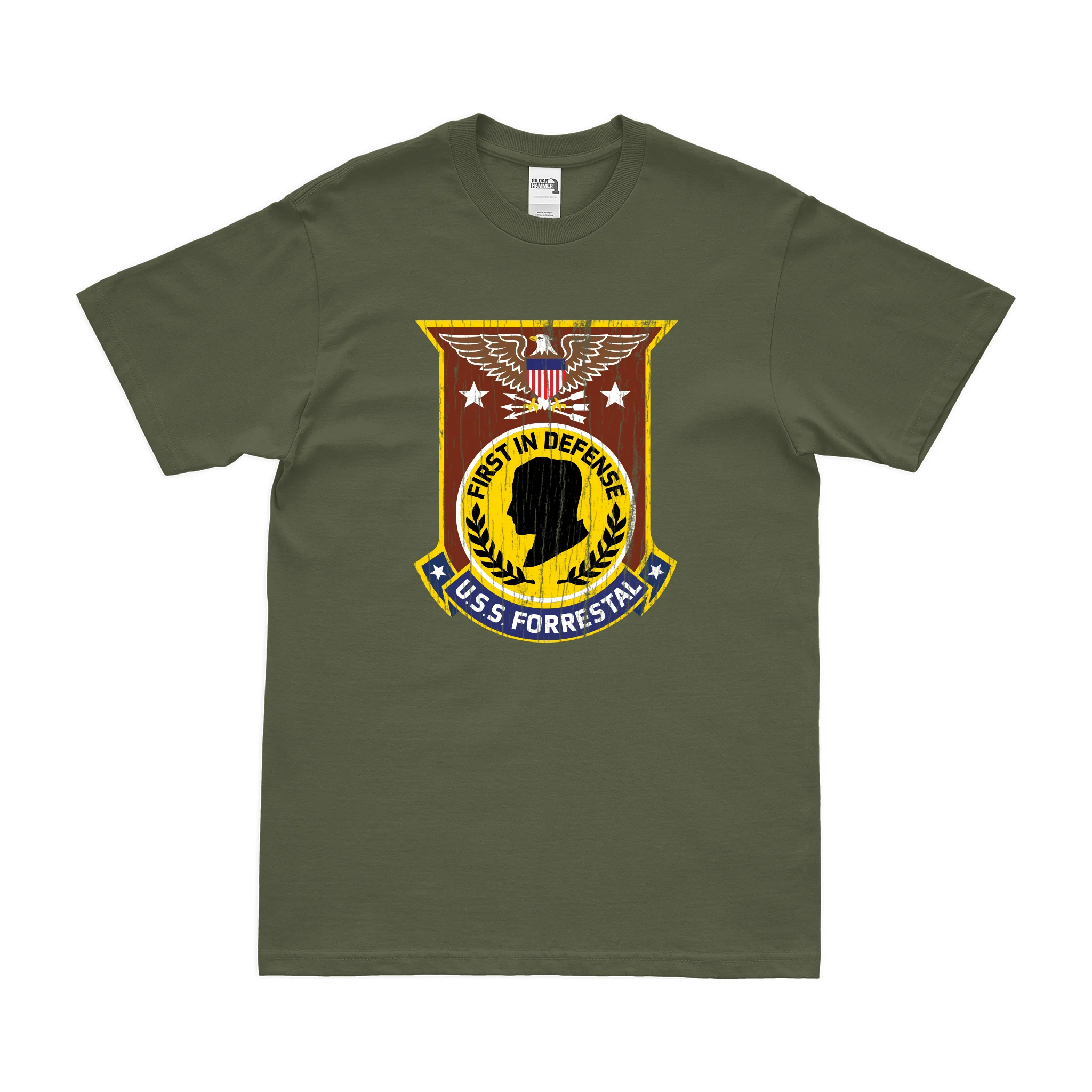 USS Forrestal (CV-59) T-Shirt - Image 4