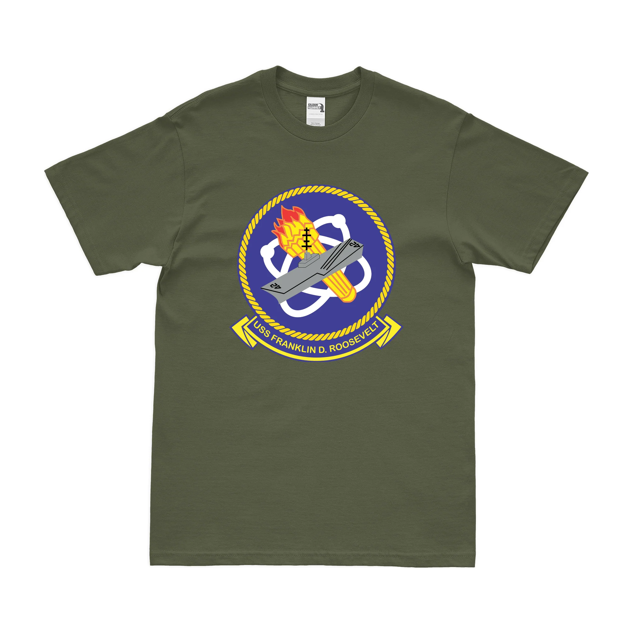 USS Franklin D. Roosevelt (CV-42) T-Shirt - Image 2