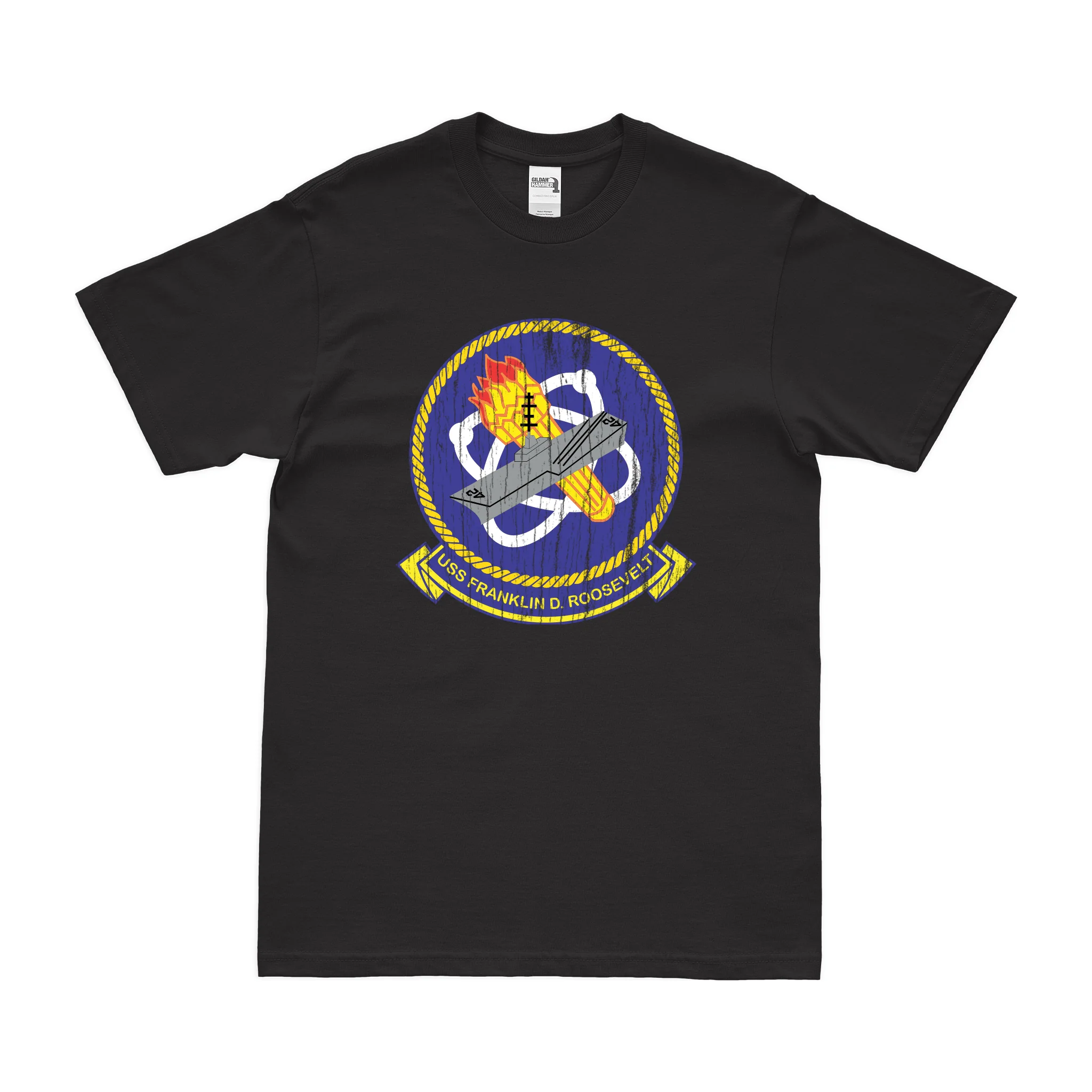 USS Franklin D. Roosevelt (CV-42) T-Shirt - Image 3