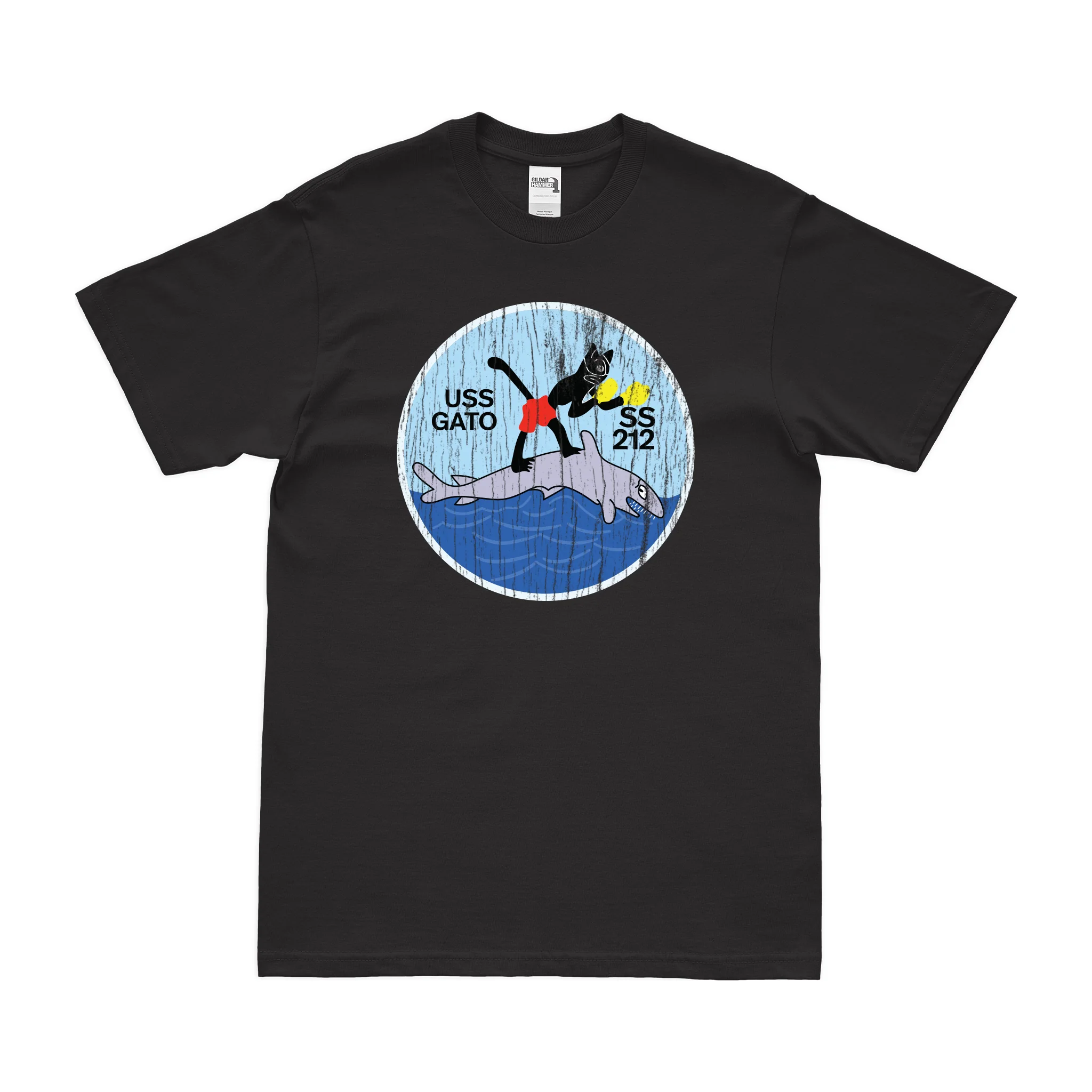 USS Gato (SS-212) Gato-class Submarine T-Shirt - Image 3