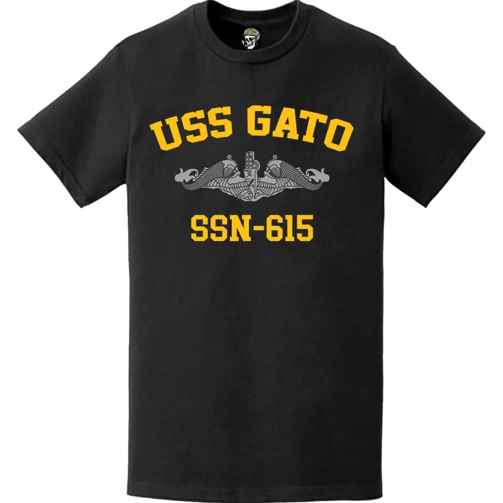USS Gato (SSN-615) Submarine T-Shirt