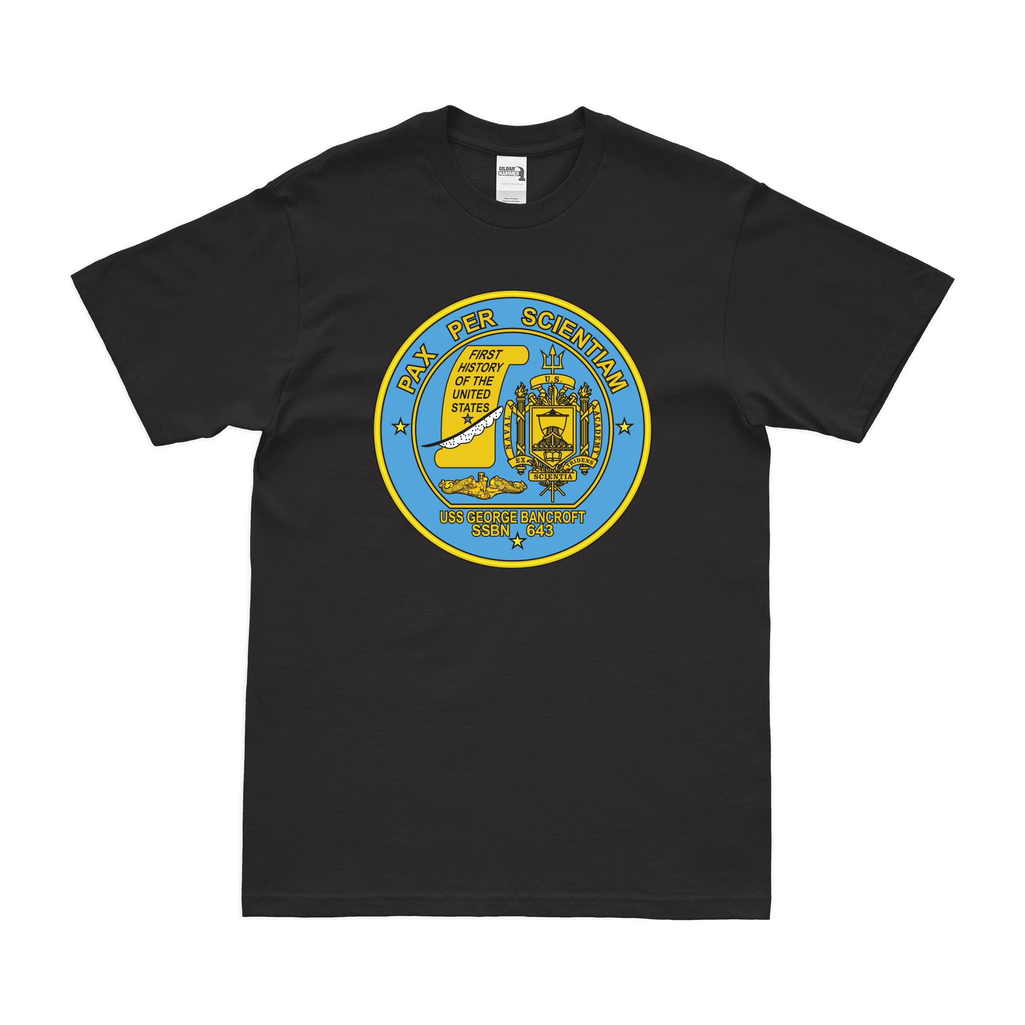 USS George Bancroft (SSBN-643) Ballistic-Missile Submarine T-Shirt