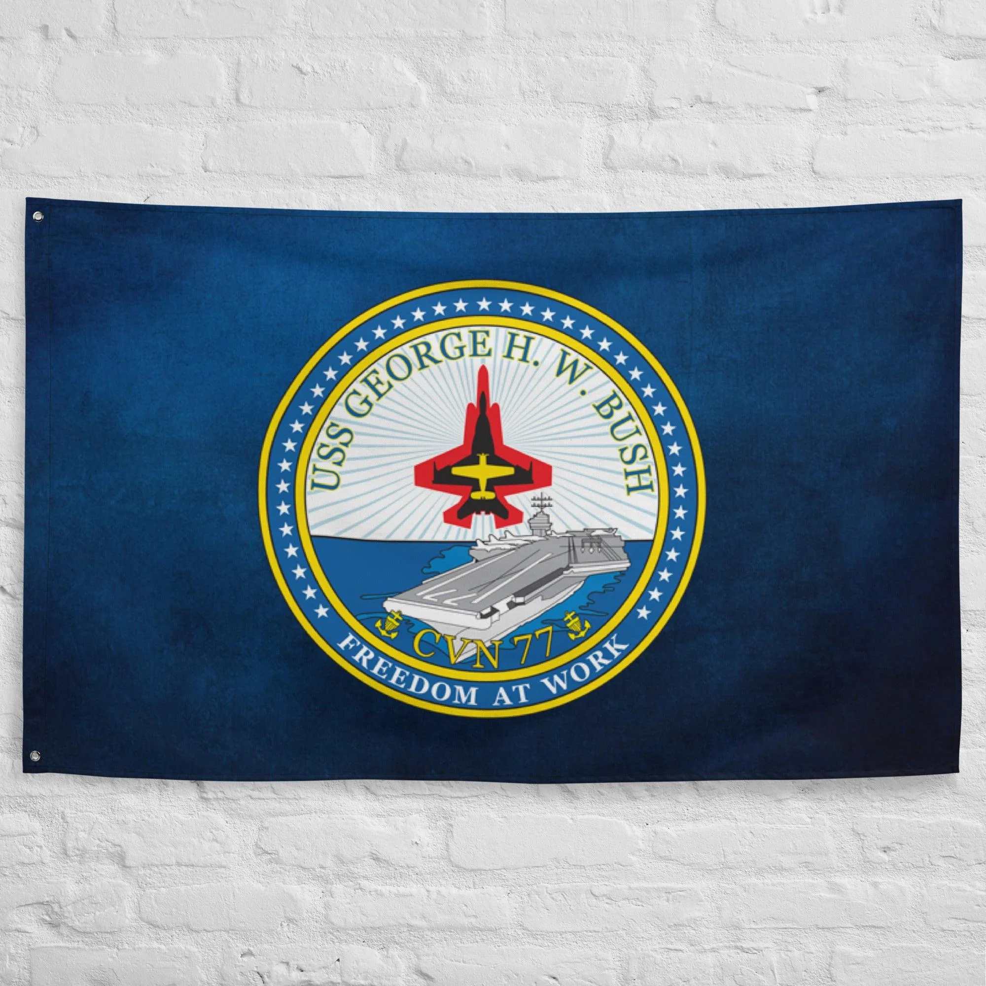 USS George H.W. Bush (CVN-77) Flag - Image 3