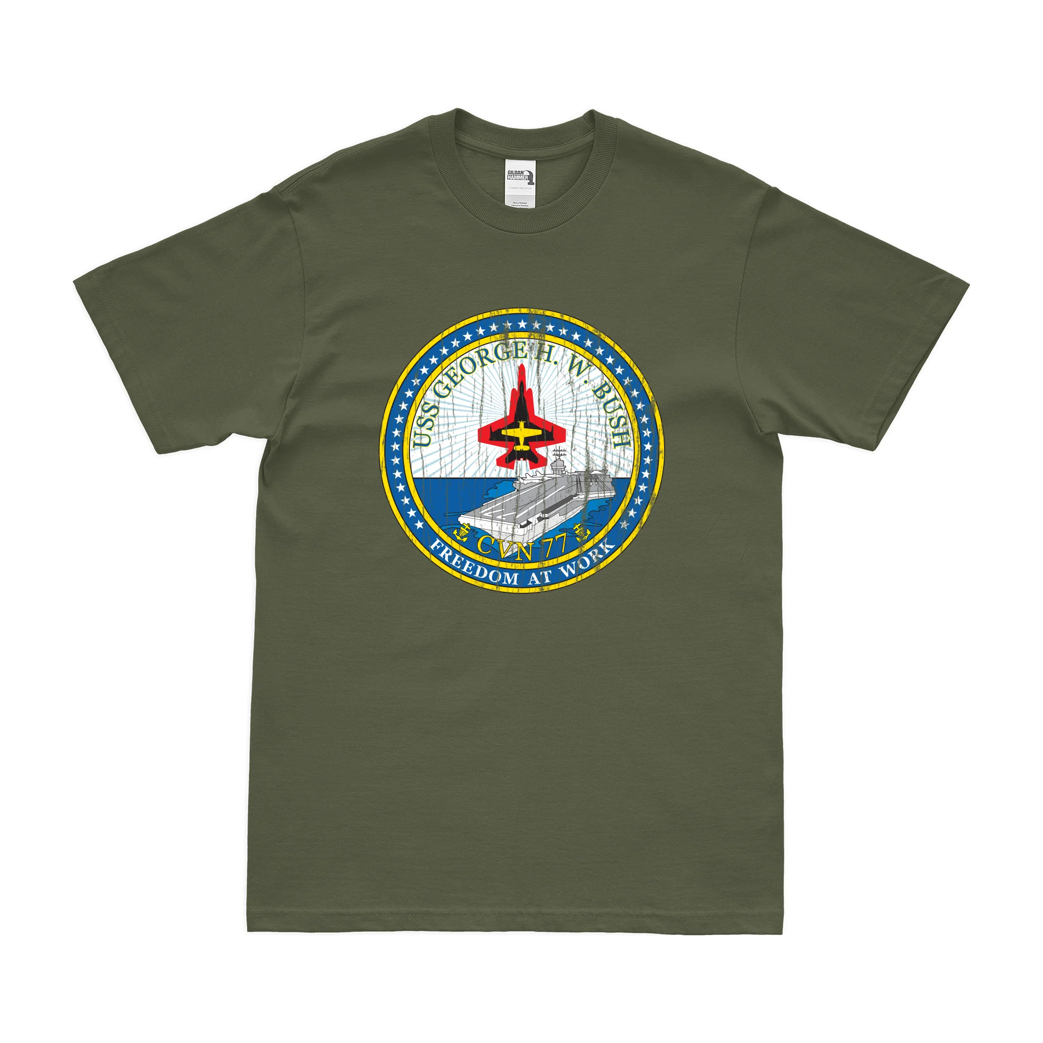 USS George H.W. Bush (CVN-77) T-Shirt - Image 4