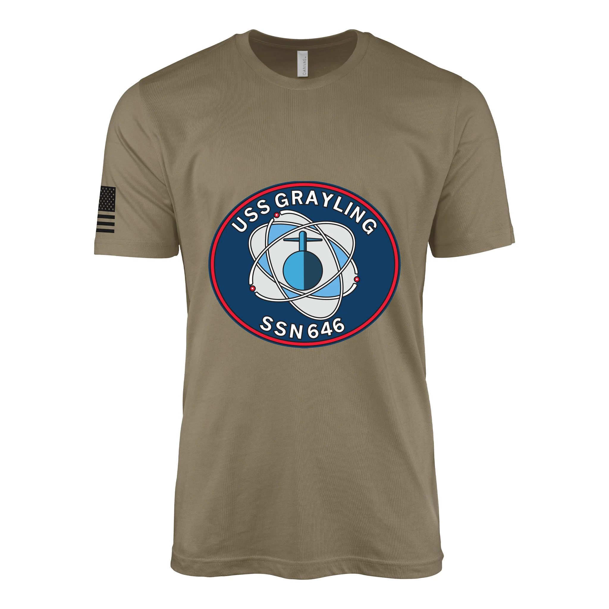 USS Grayling (SSN-646) Submarine T-Shirt