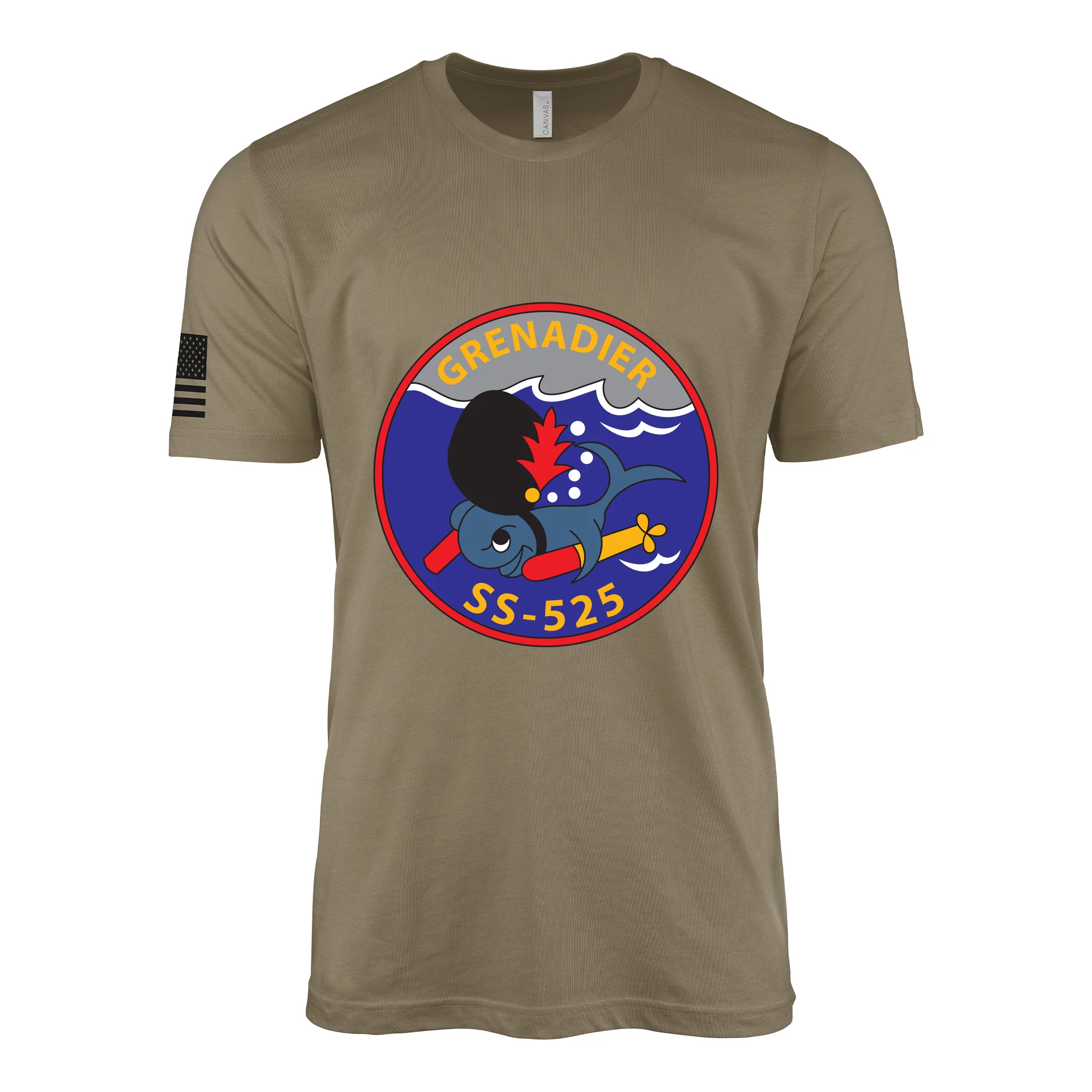 USS Grenadier (SS-525) Submarine T-Shirt