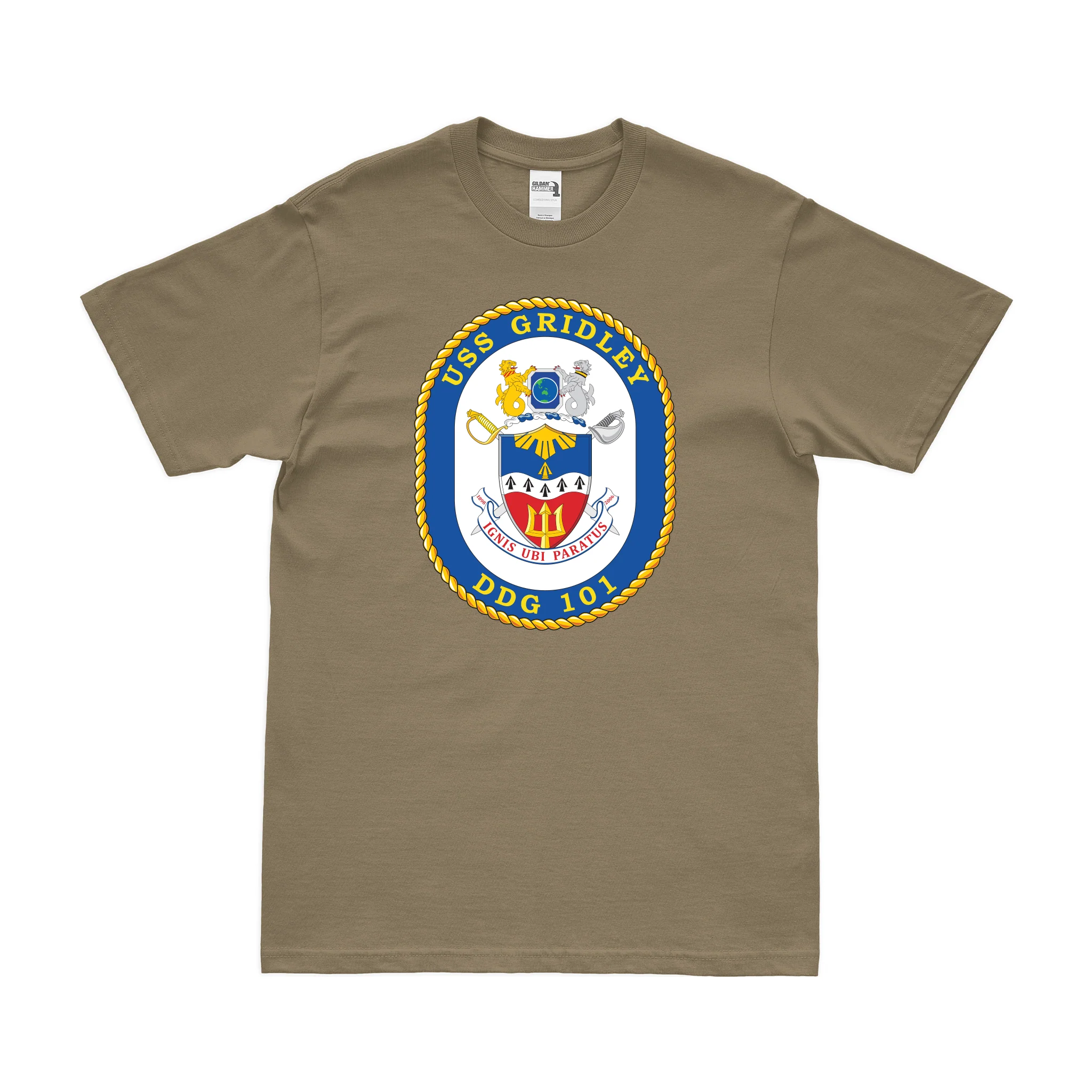 USS Gridley (DDG-101) T-Shirt - Image 3