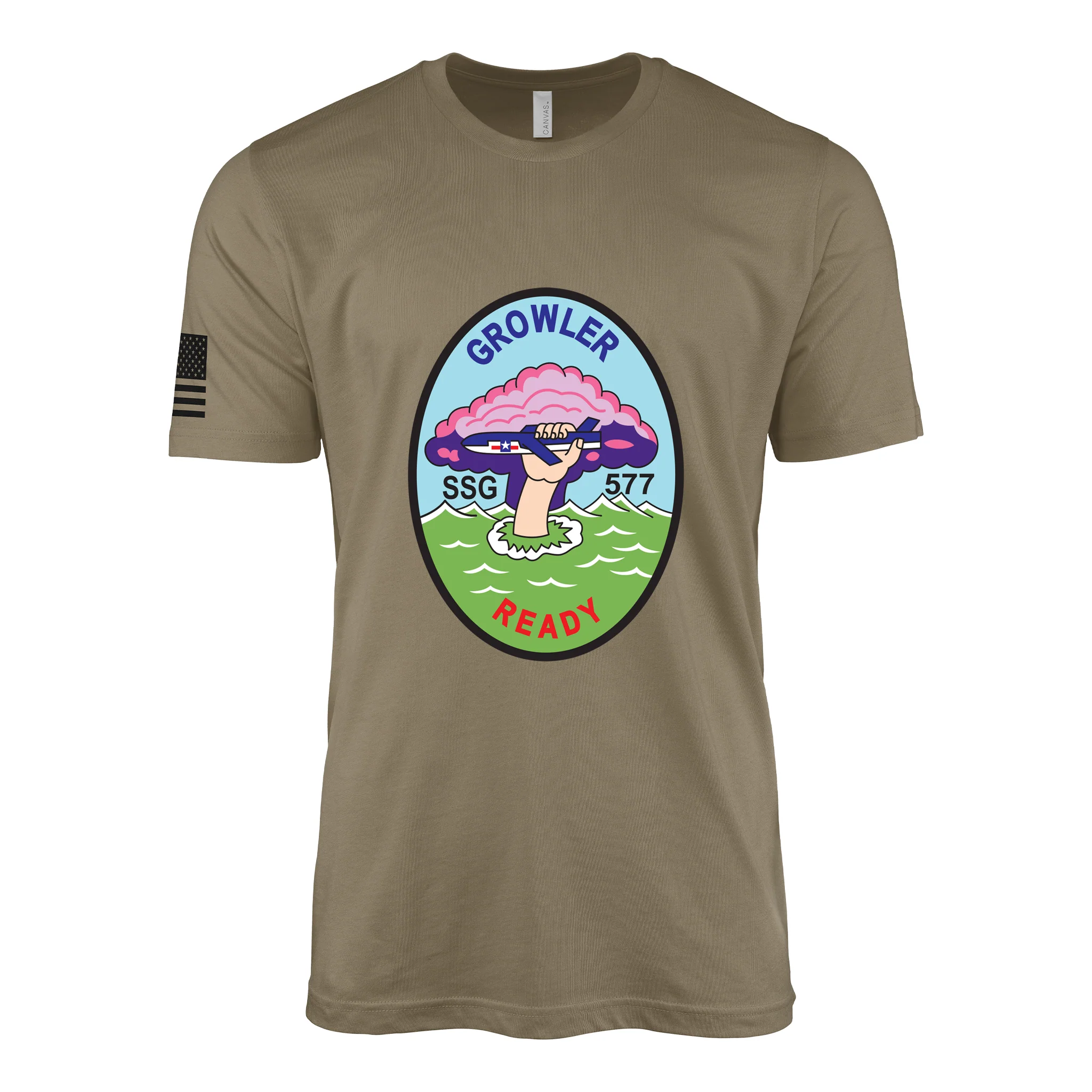 USS Growler (SSN-577) Submarine T-Shirt
