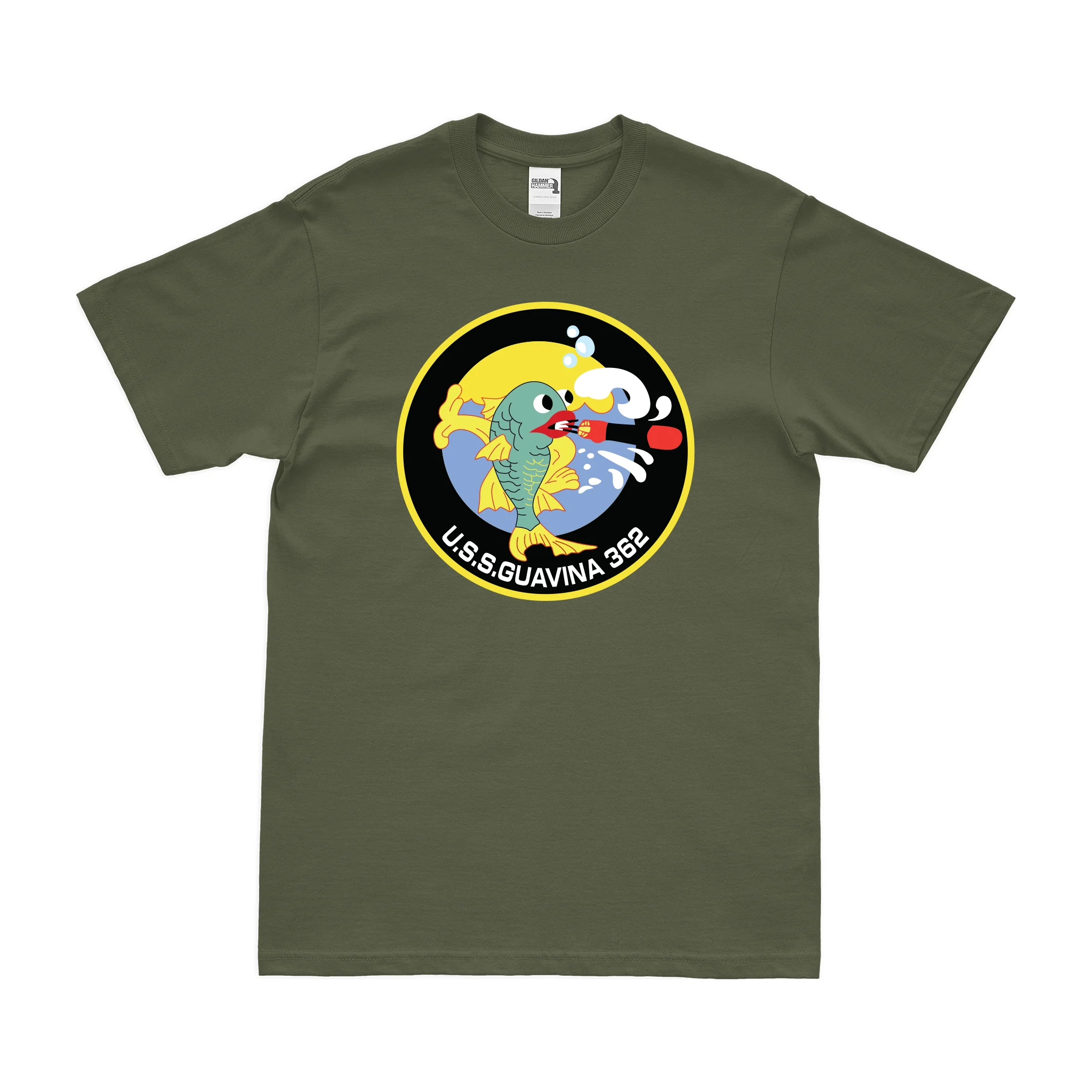 USS Guavina (SS-362) Submarine T-Shirt - Image 2