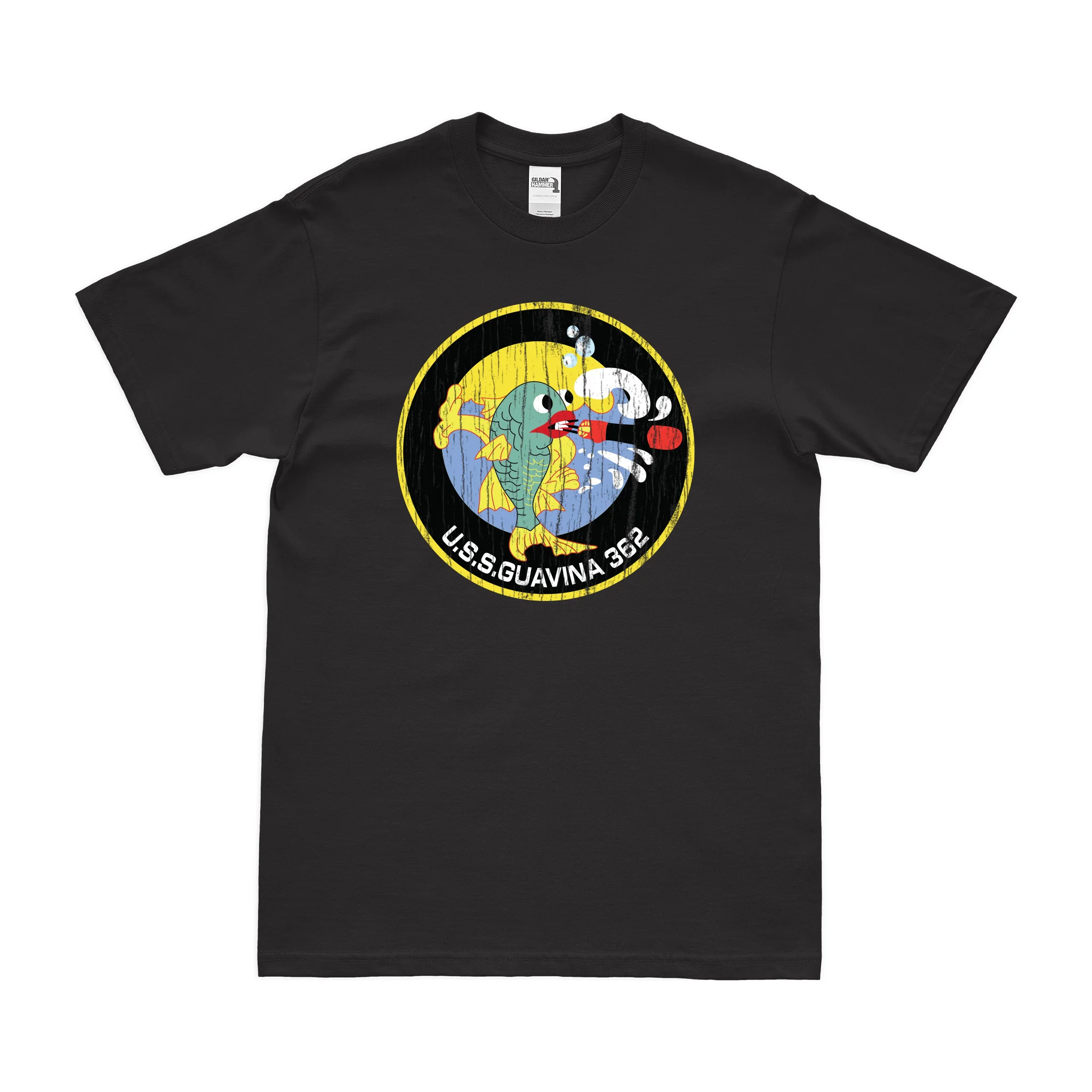 USS Guavina (SS-362) Submarine T-Shirt - Image 3