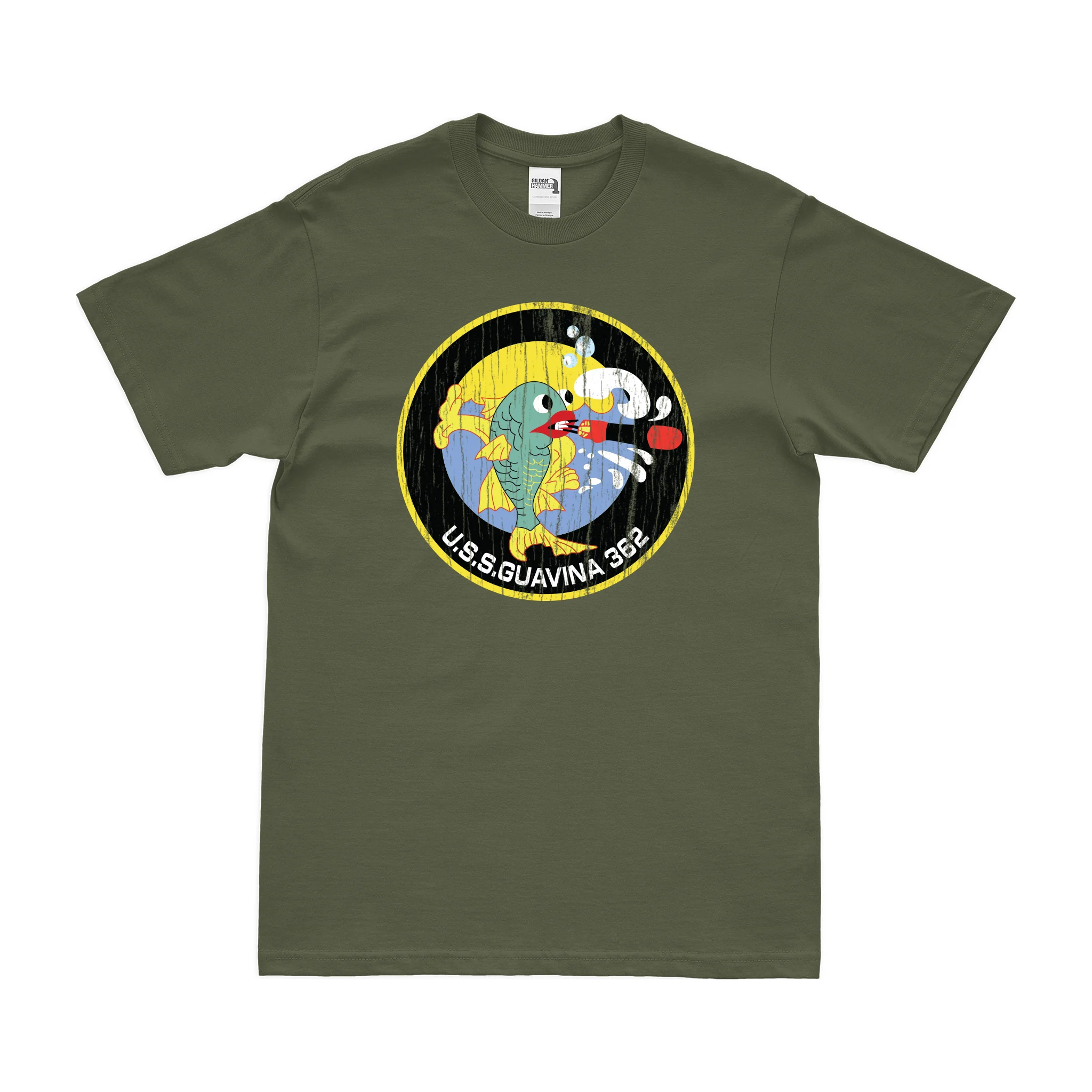 USS Guavina (SS-362) Submarine T-Shirt - Image 4