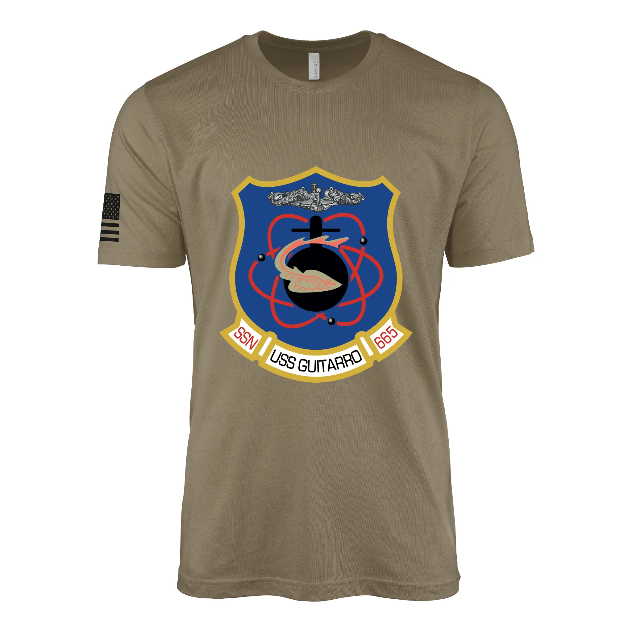 USS Guitarro (SSN-665) Submarine T-Shirt