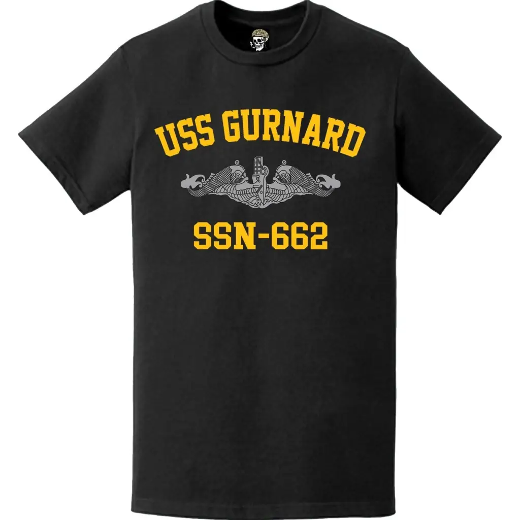 USS Gurnard (SSN-662) Submarine T-Shirt