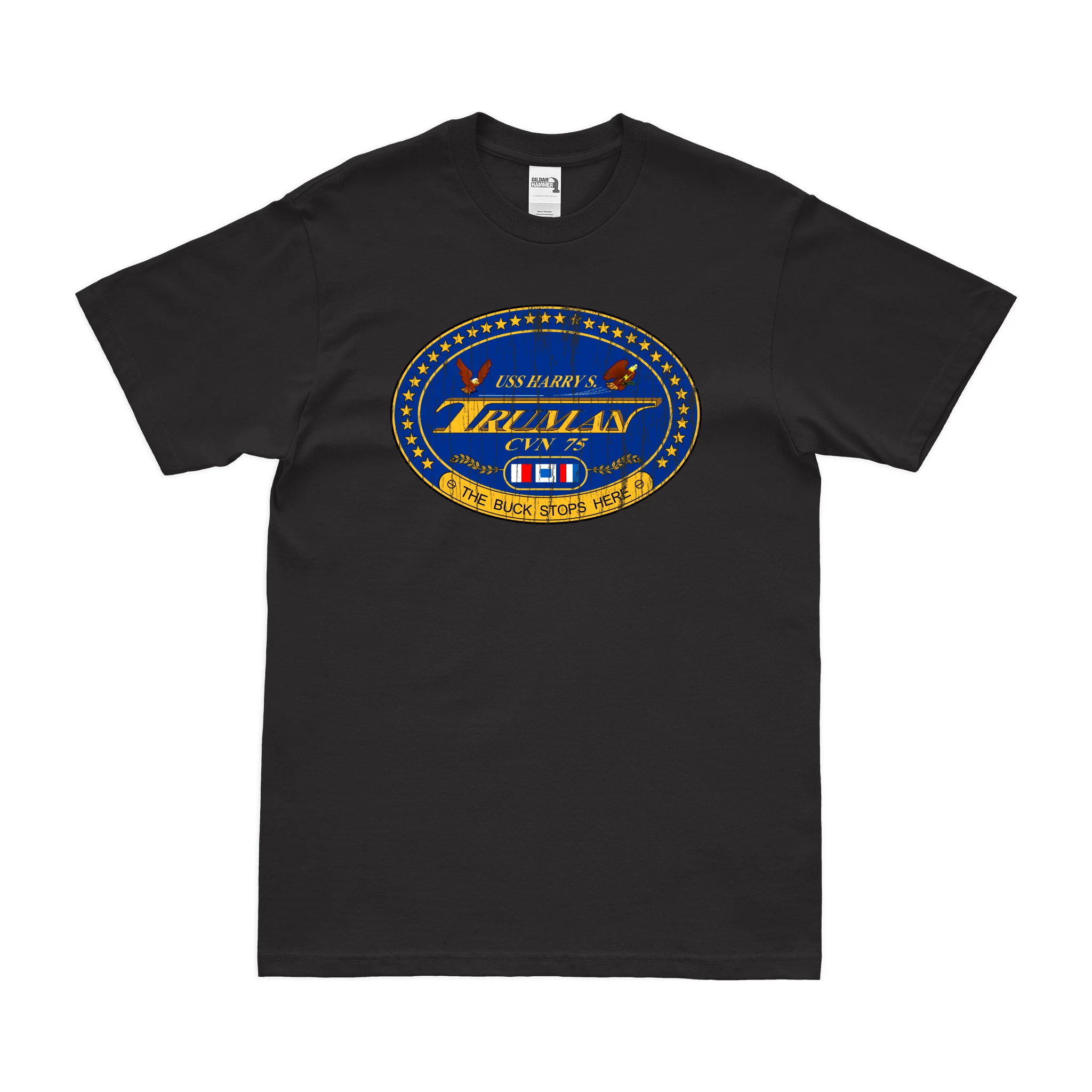 USS Harry S. Truman (CVN-75) Logo T-Shirt - Image 3
