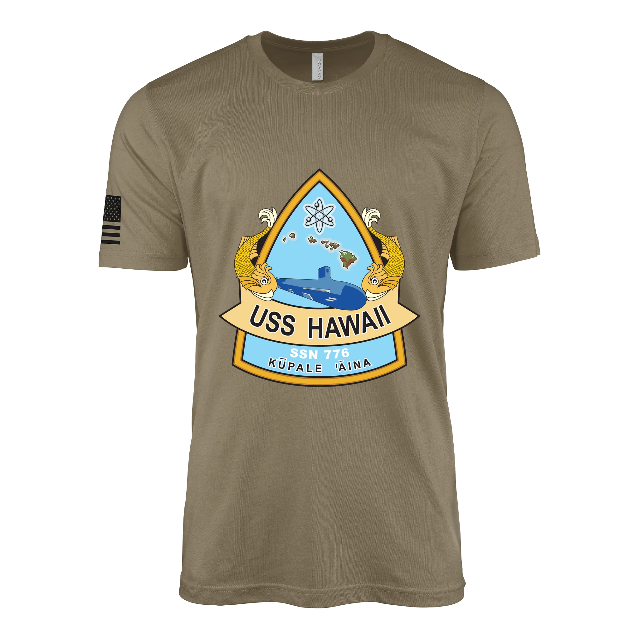 USS Hawaii (SSN-776) Submarine T-Shirt