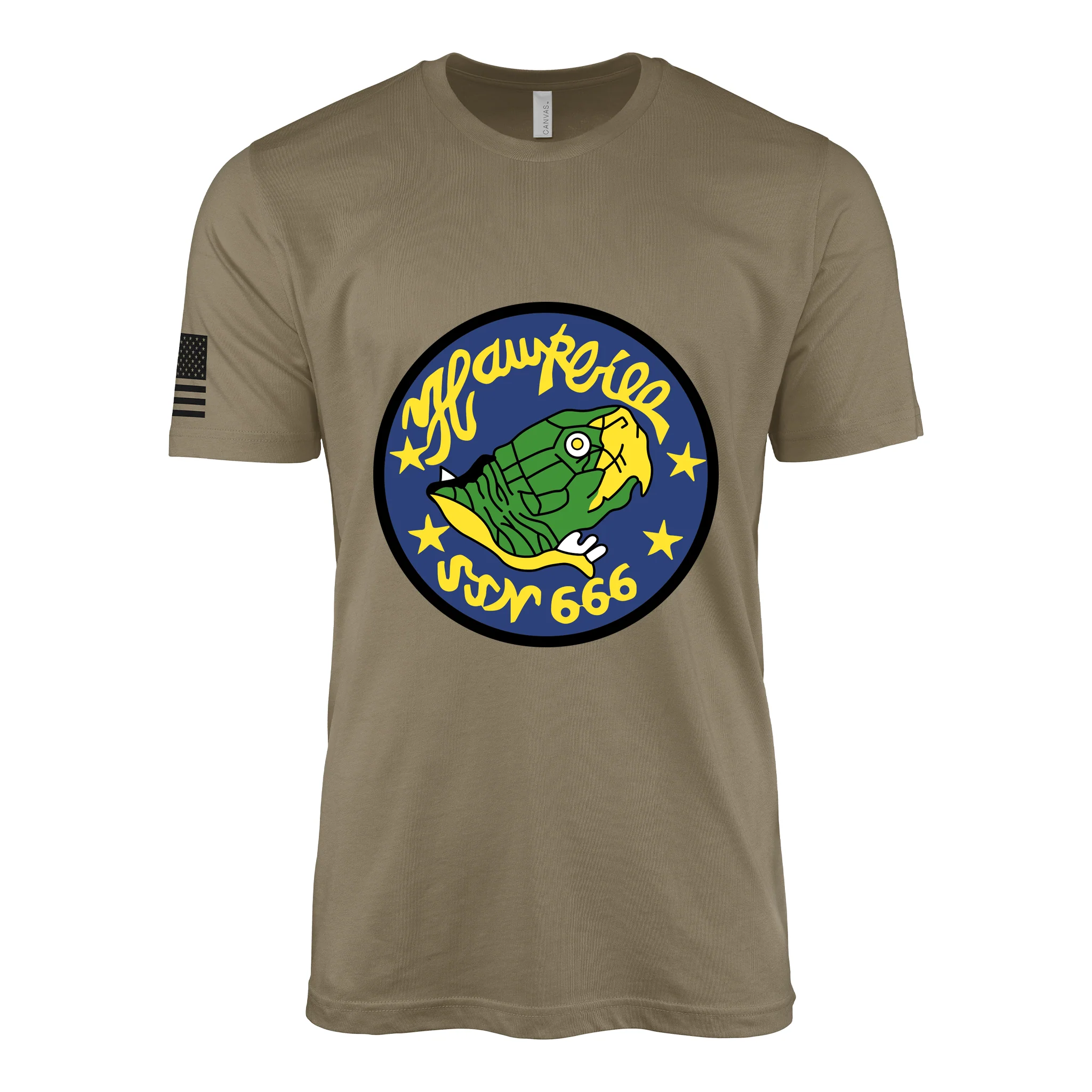USS Hawkbill (SSN-666) Submarine T-Shirt