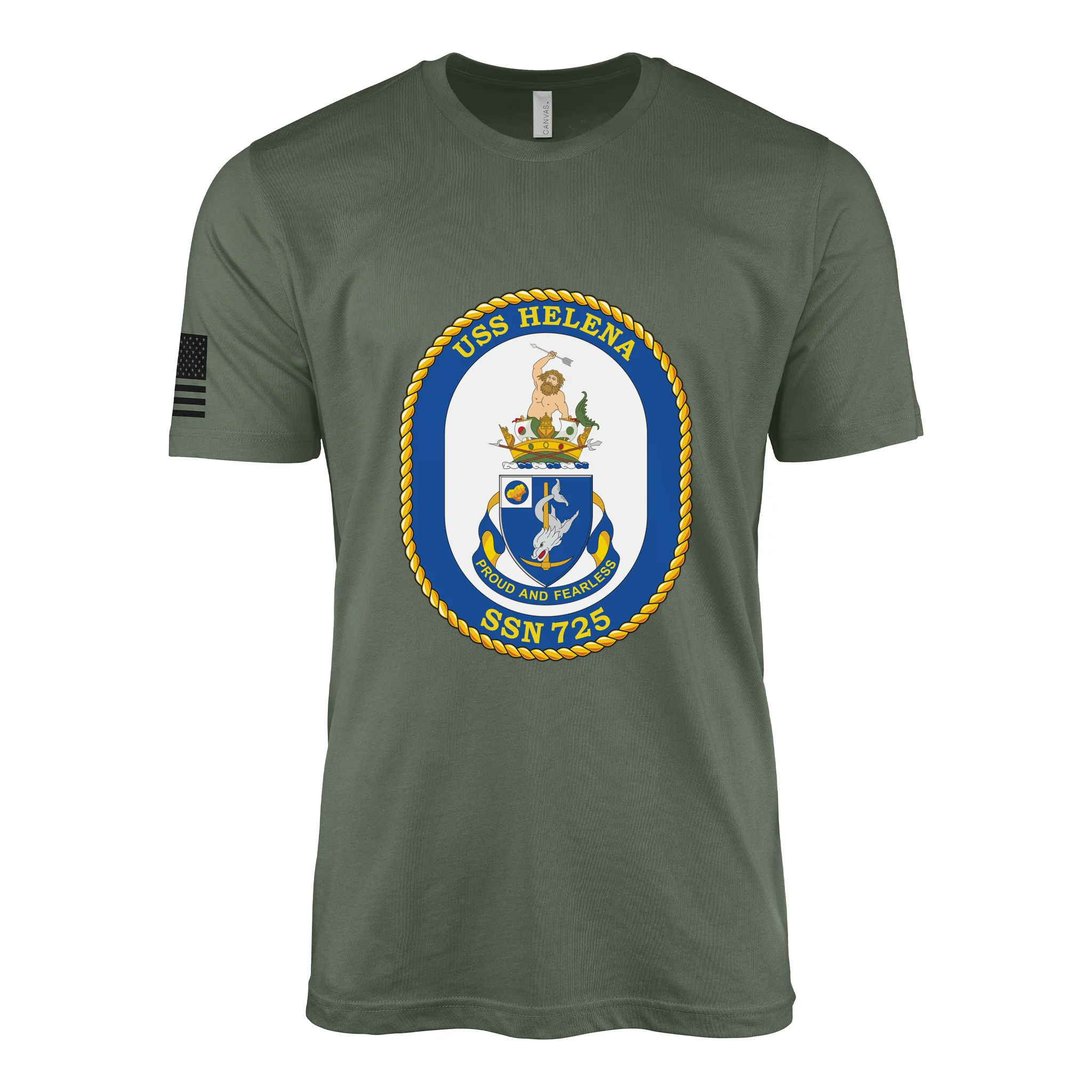 USS Helena (SSN-725) Submarine T-Shirt - Image 3
