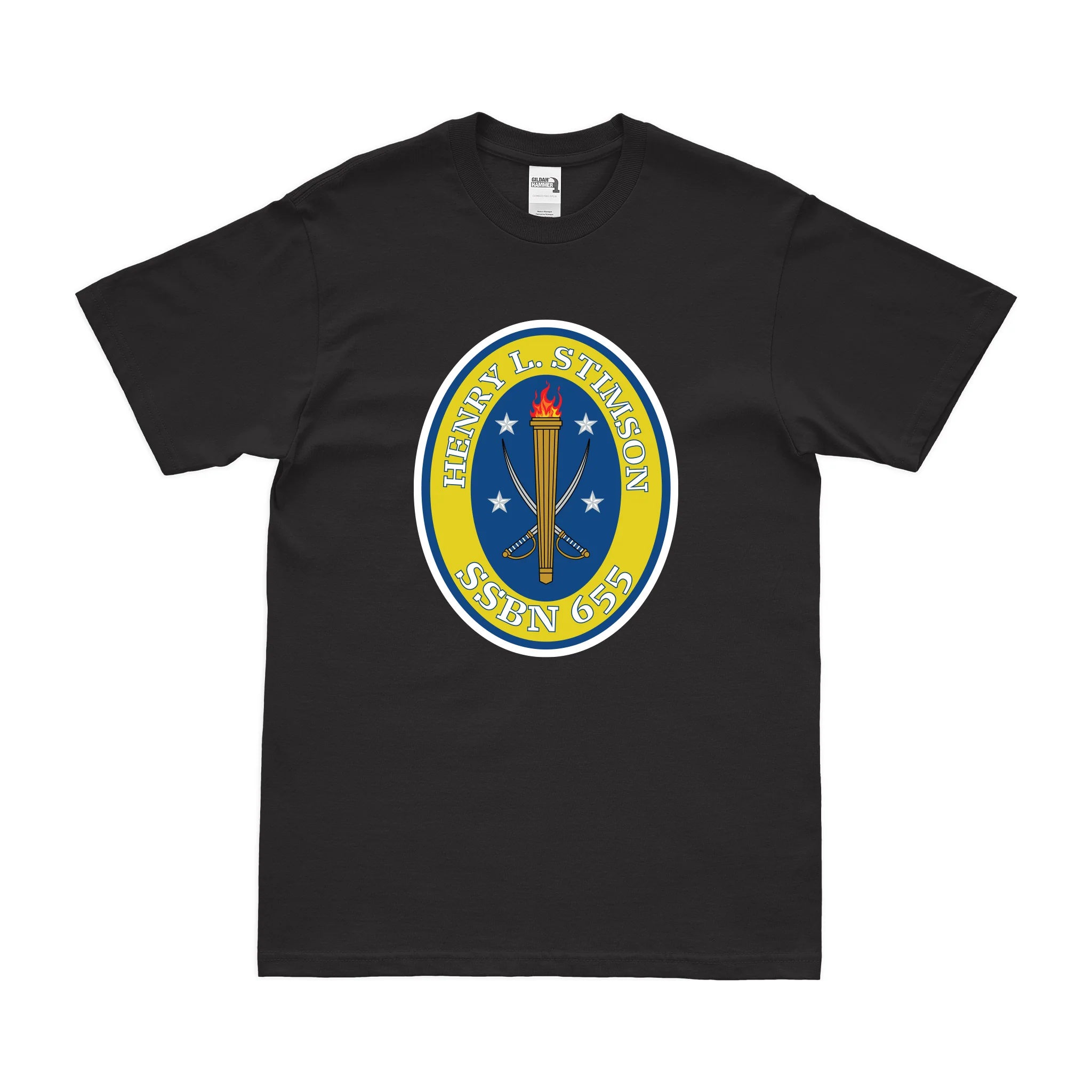 USS Henry L. Stimson (SSBN-655) Ballistic-Missile Submarine T-Shirt