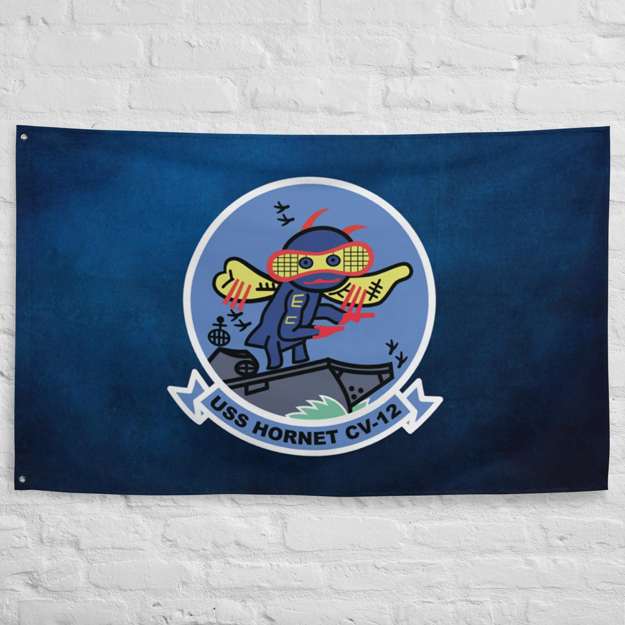USS Hornet (CV-12) Aircraft Carrier Flag - Image 3