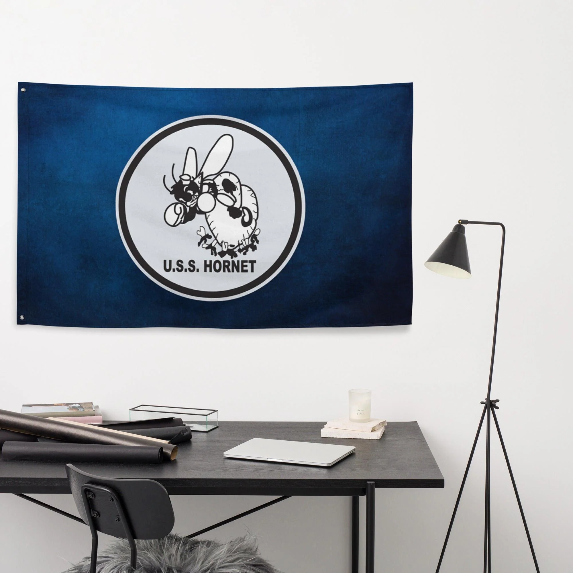 USS Hornet (CV-8) Aircraft Carrier Flag - Image 2