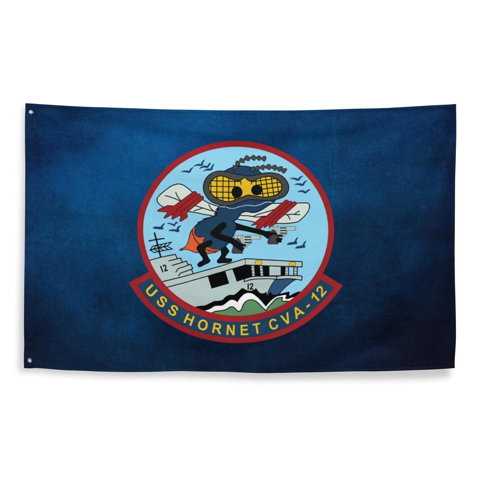 USS Hornet (CVA-12) Aircraft Carrier Flag - Image 4