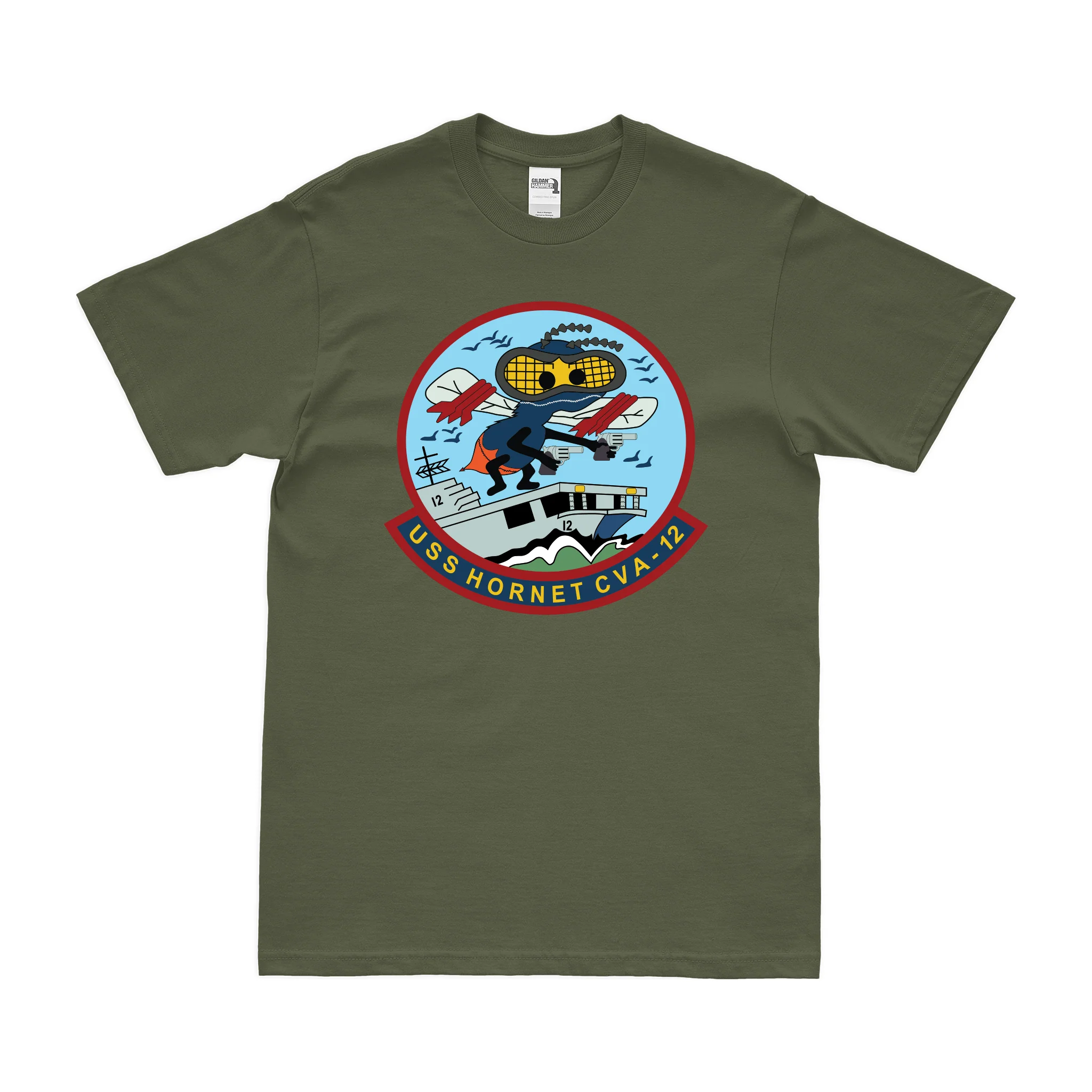 USS Hornet (CVA-12) T-Shirt - Image 2
