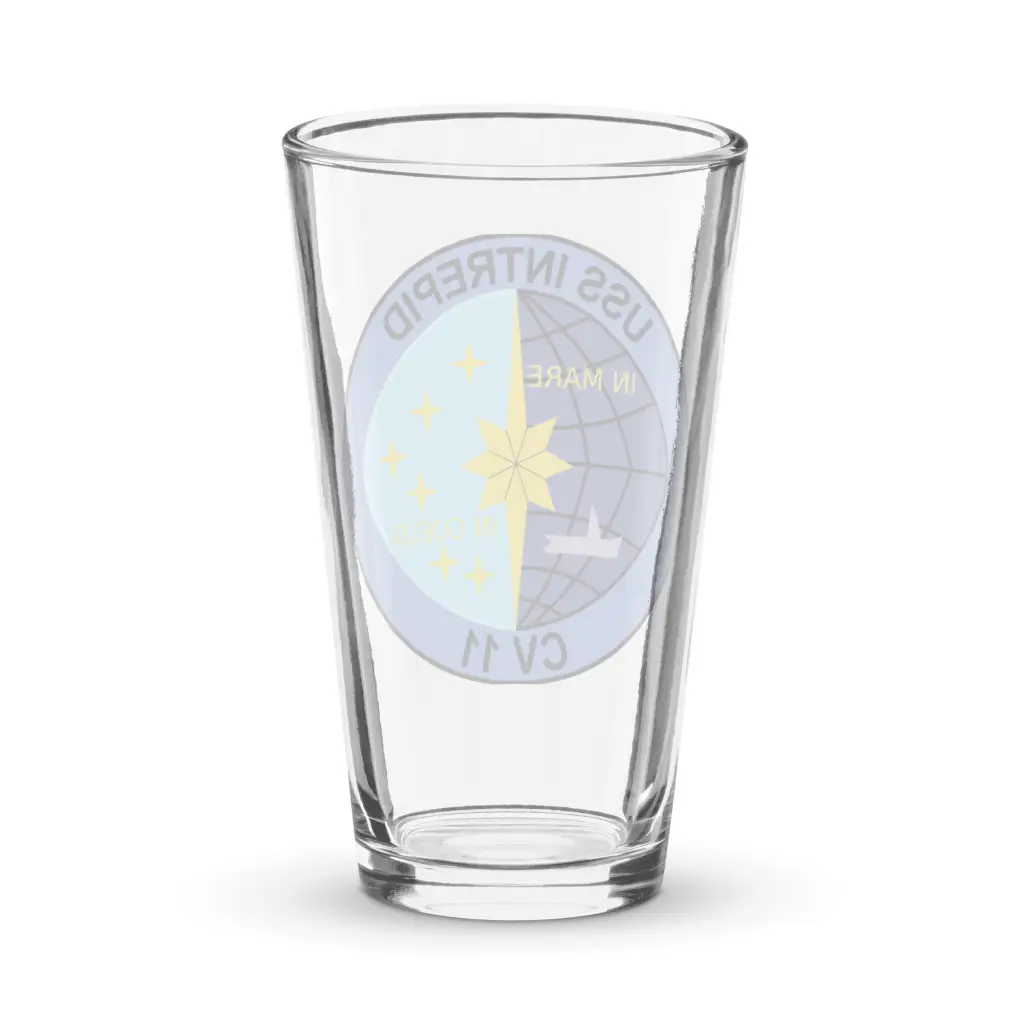 USS Intrepid (CV-11) Beer Pint Glass - Image 2