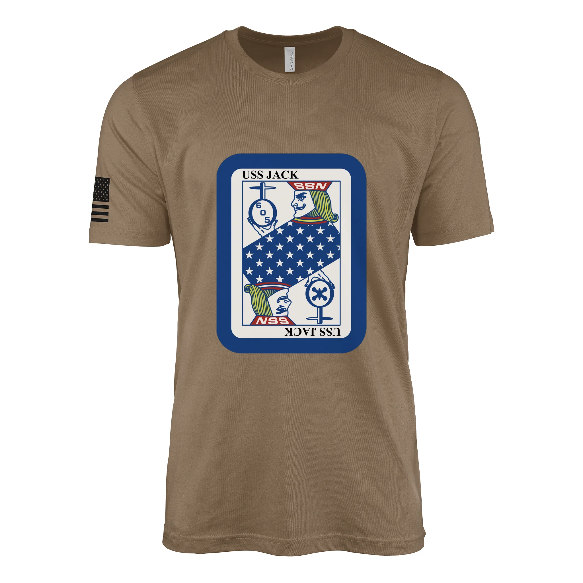 USS Jack (SSN-605) Submarine T-Shirt - Image 2