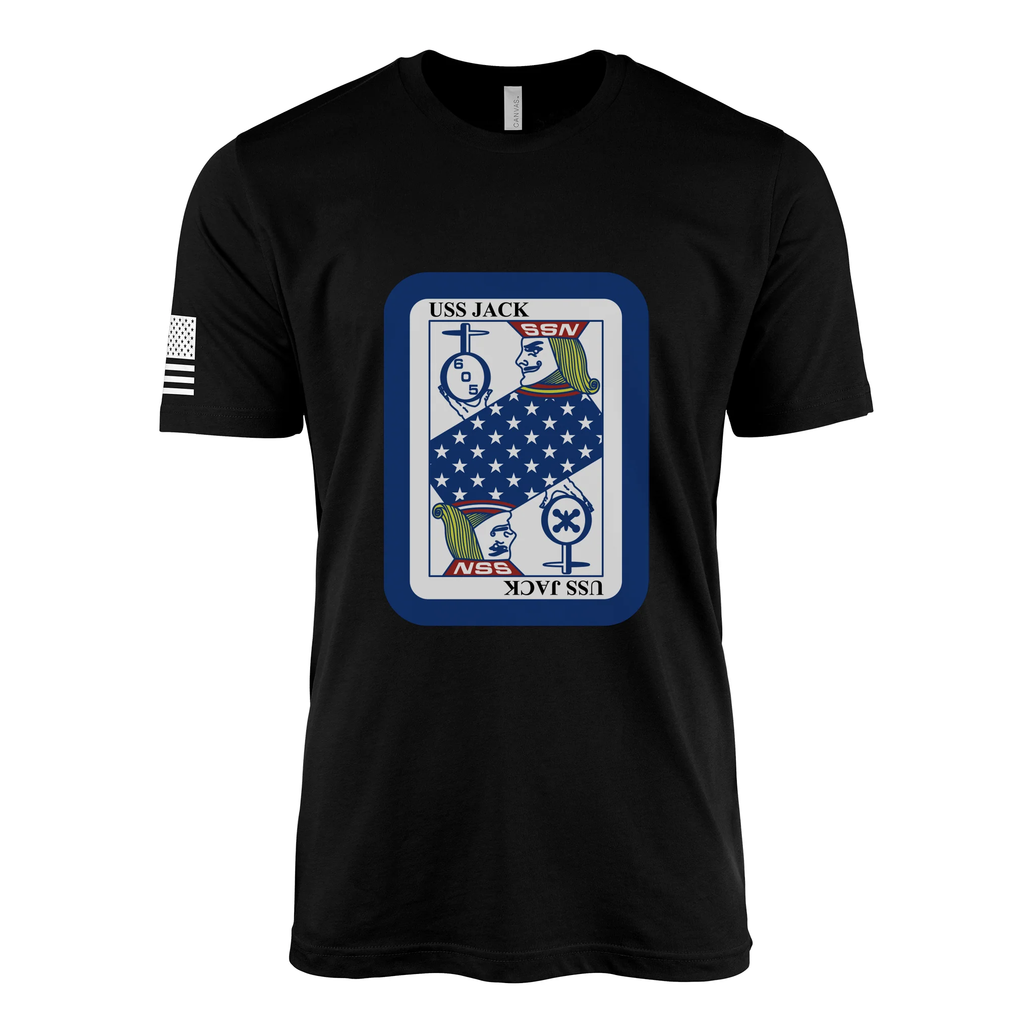 USS Jack (SSN-605) Submarine T-Shirt - Image 3