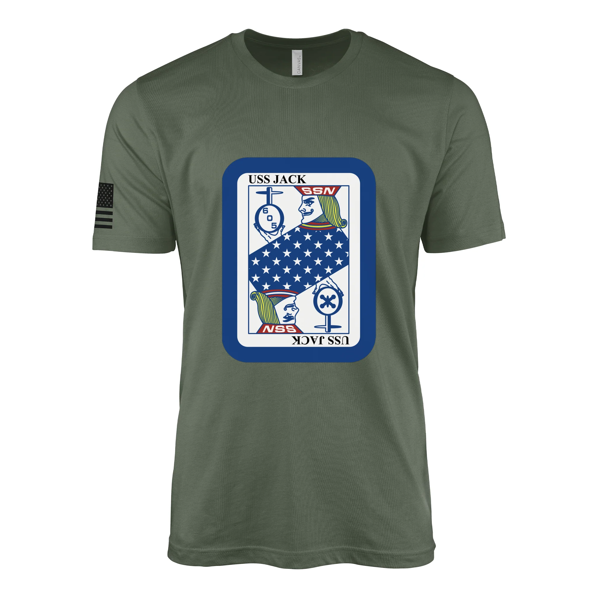 USS Jack (SSN-605) Submarine T-Shirt - Image 4