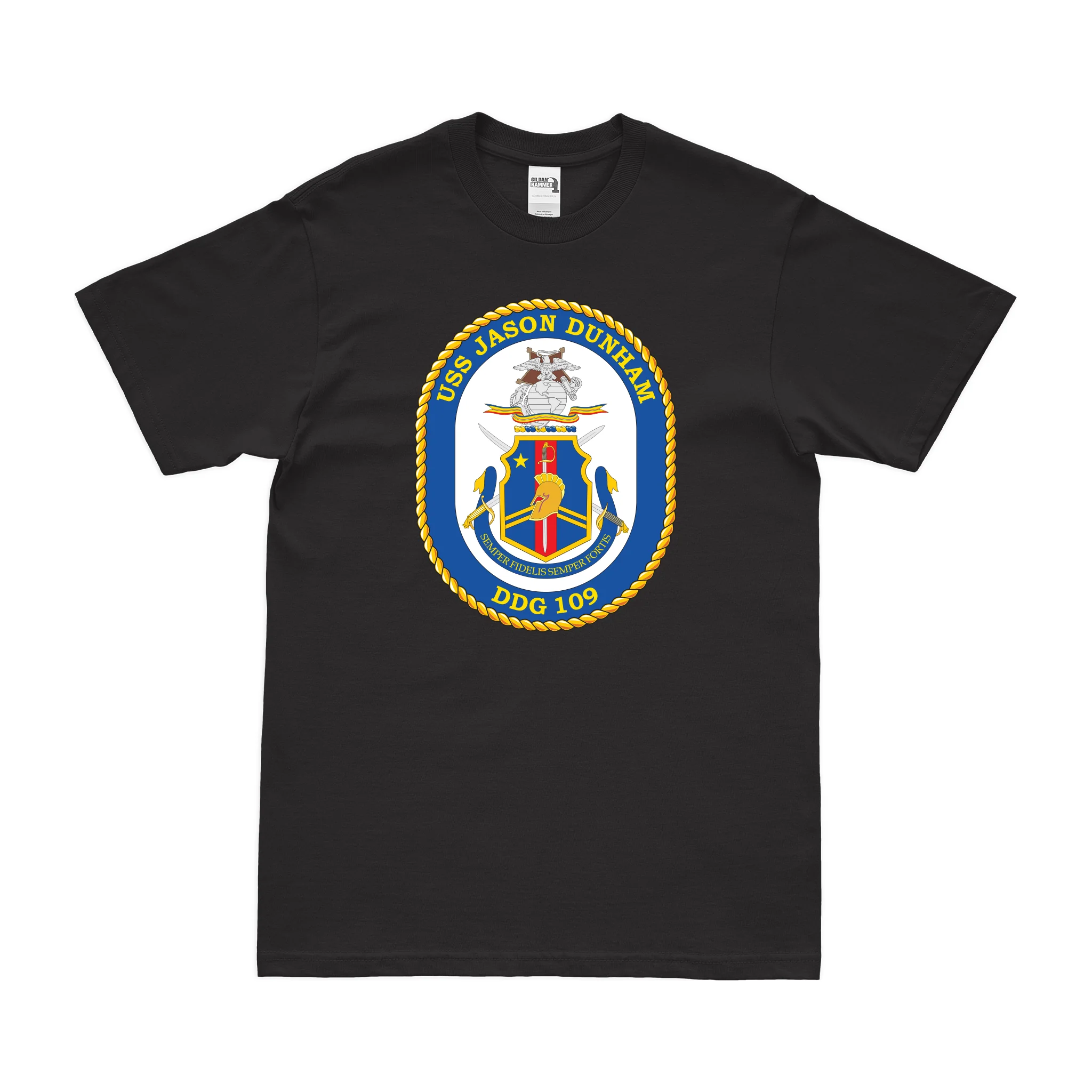 USS Jason Dunham (DDG-109) Logo Emblem T-Shirt