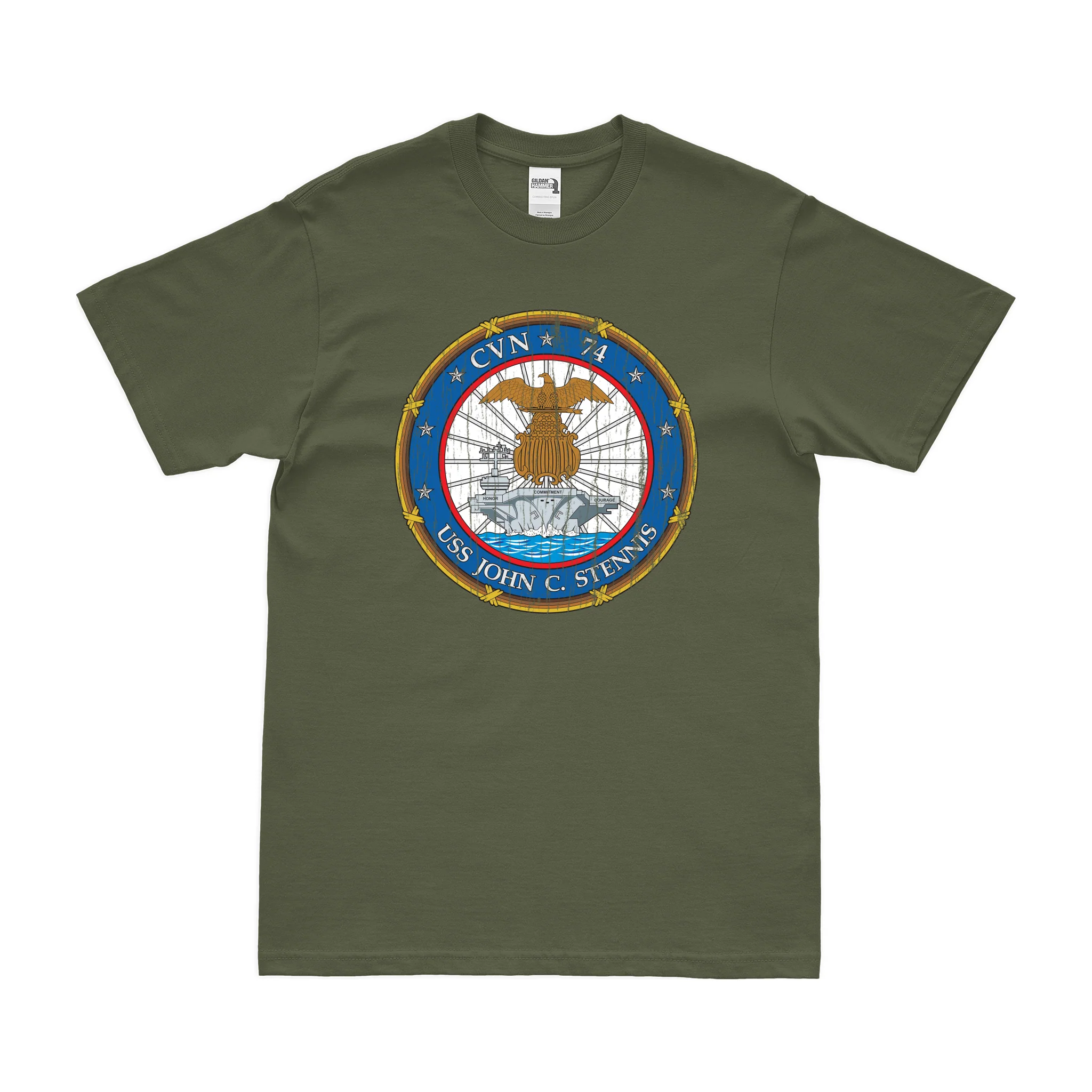 USS John C. Stennis (CVN-74) T-Shirt - Image 4