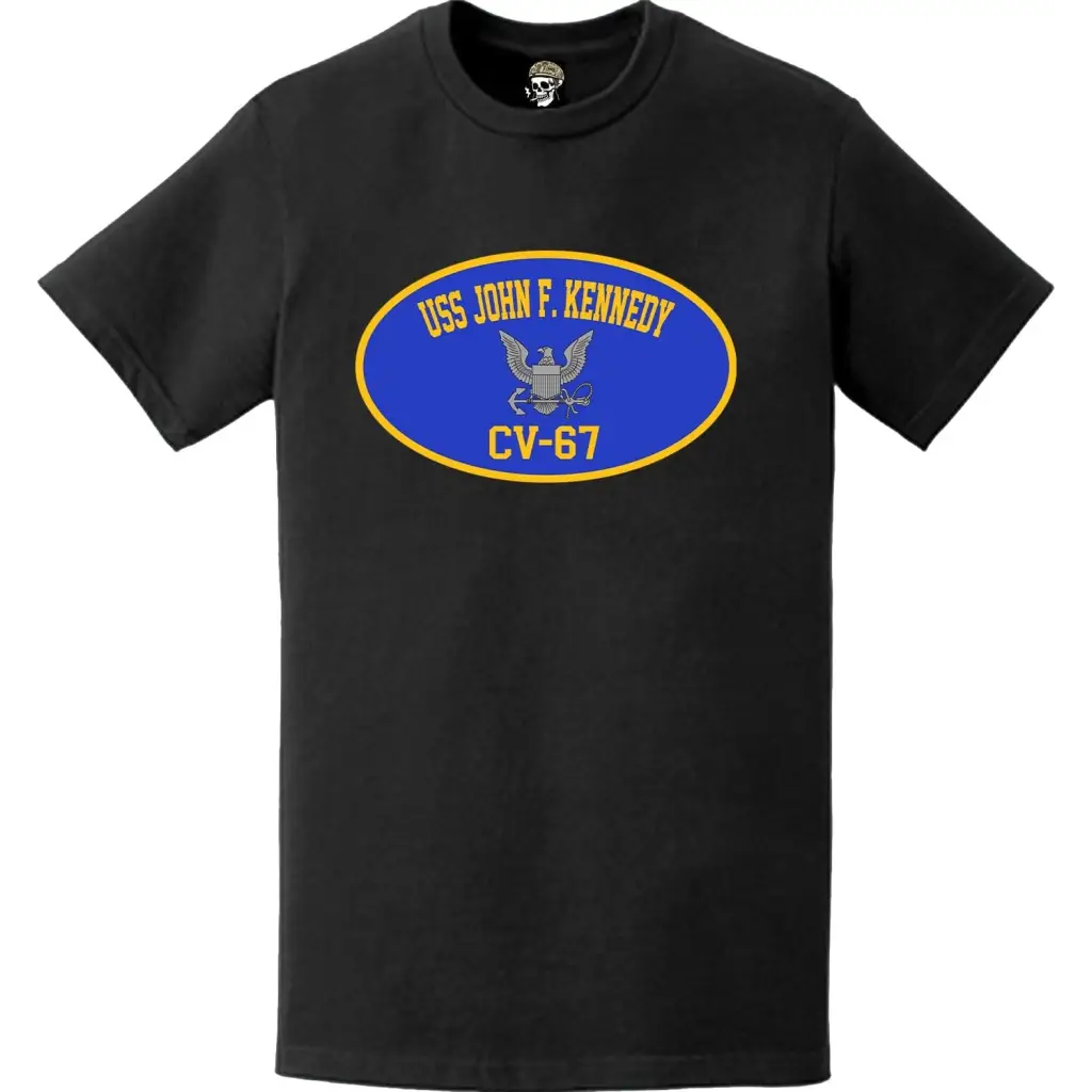 USS John F. Kennedy (CV-67) Aircraft Carrier T-Shirt